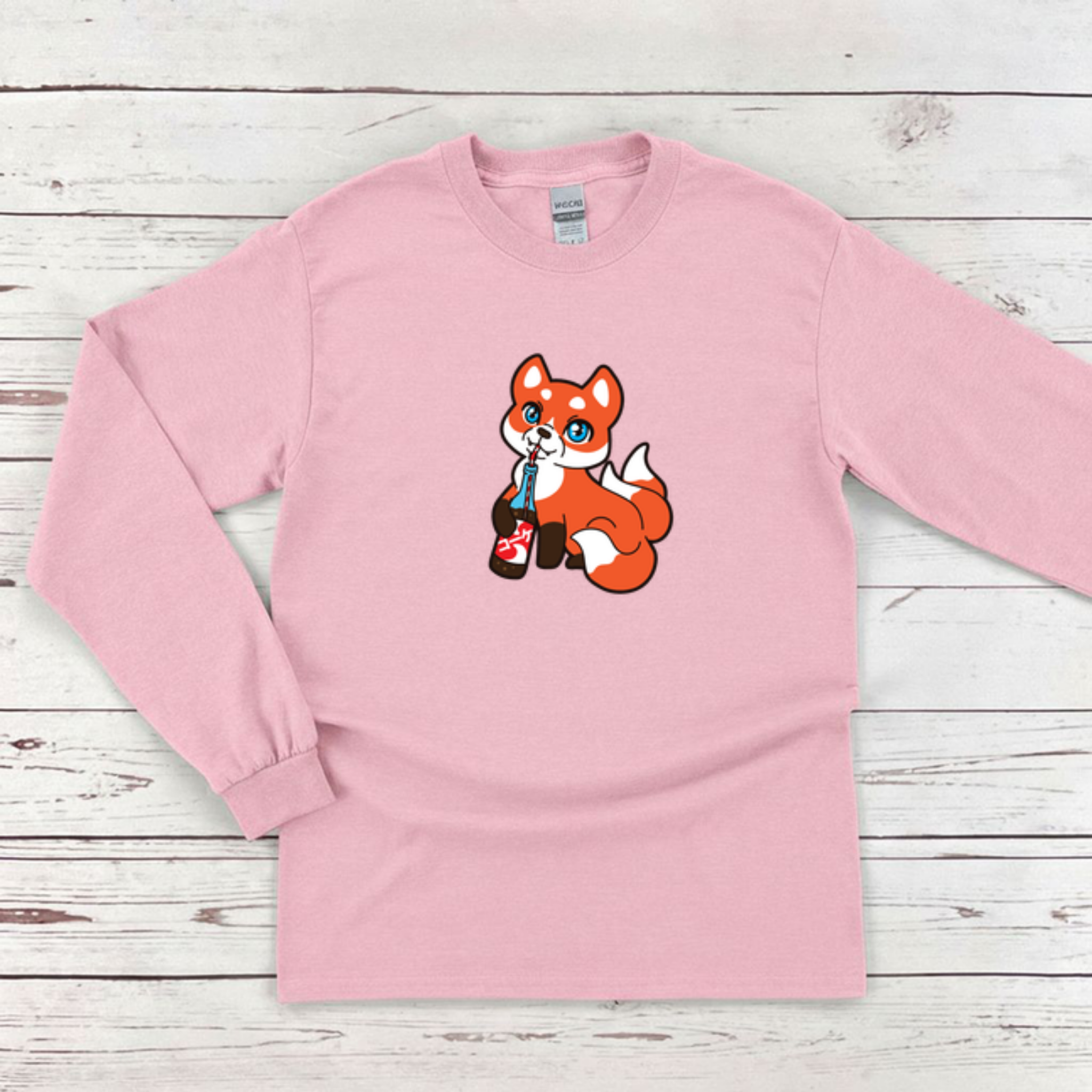 Kitsune Cola Long Sleeve Shirt