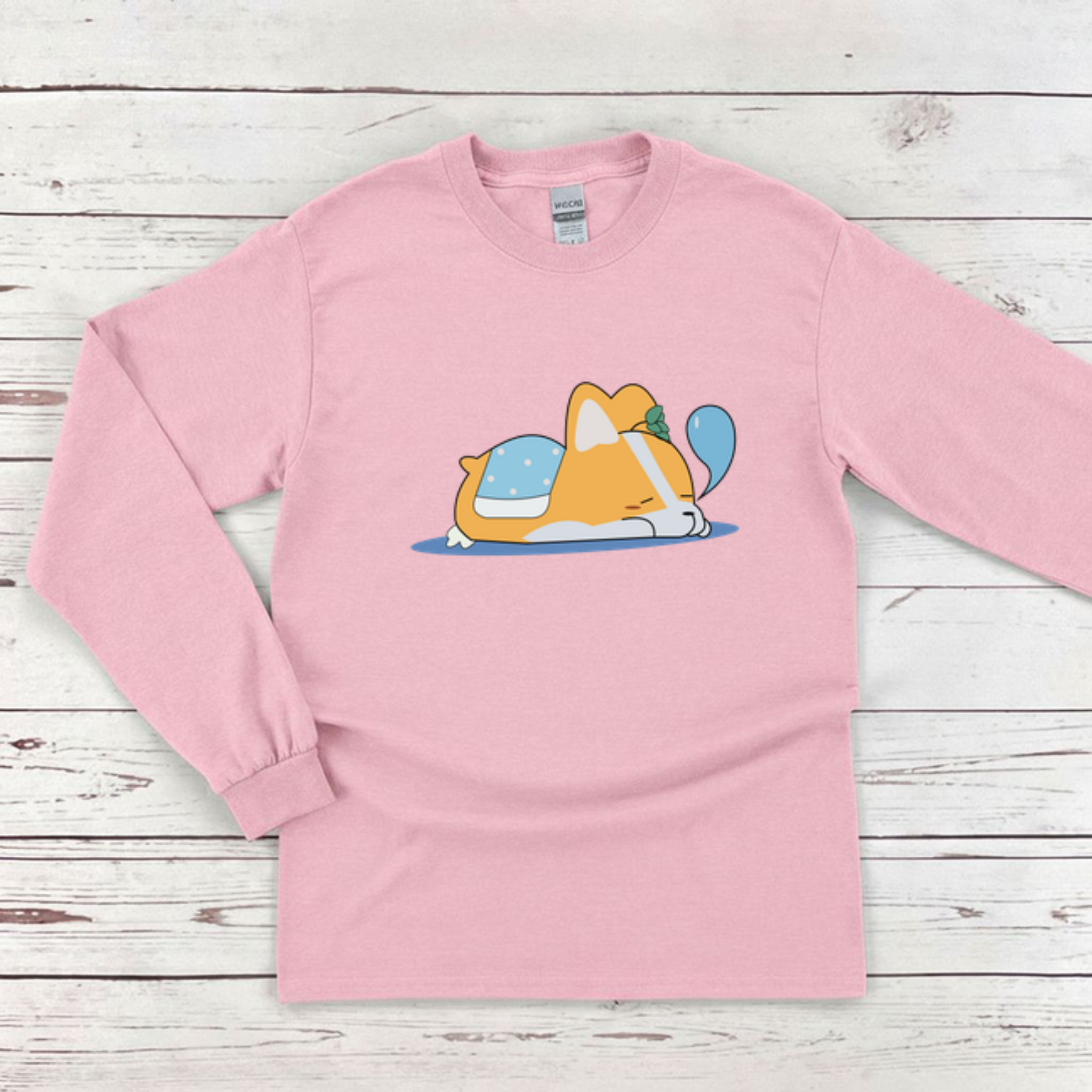 Puppy Nap Long Sleeve Shirt