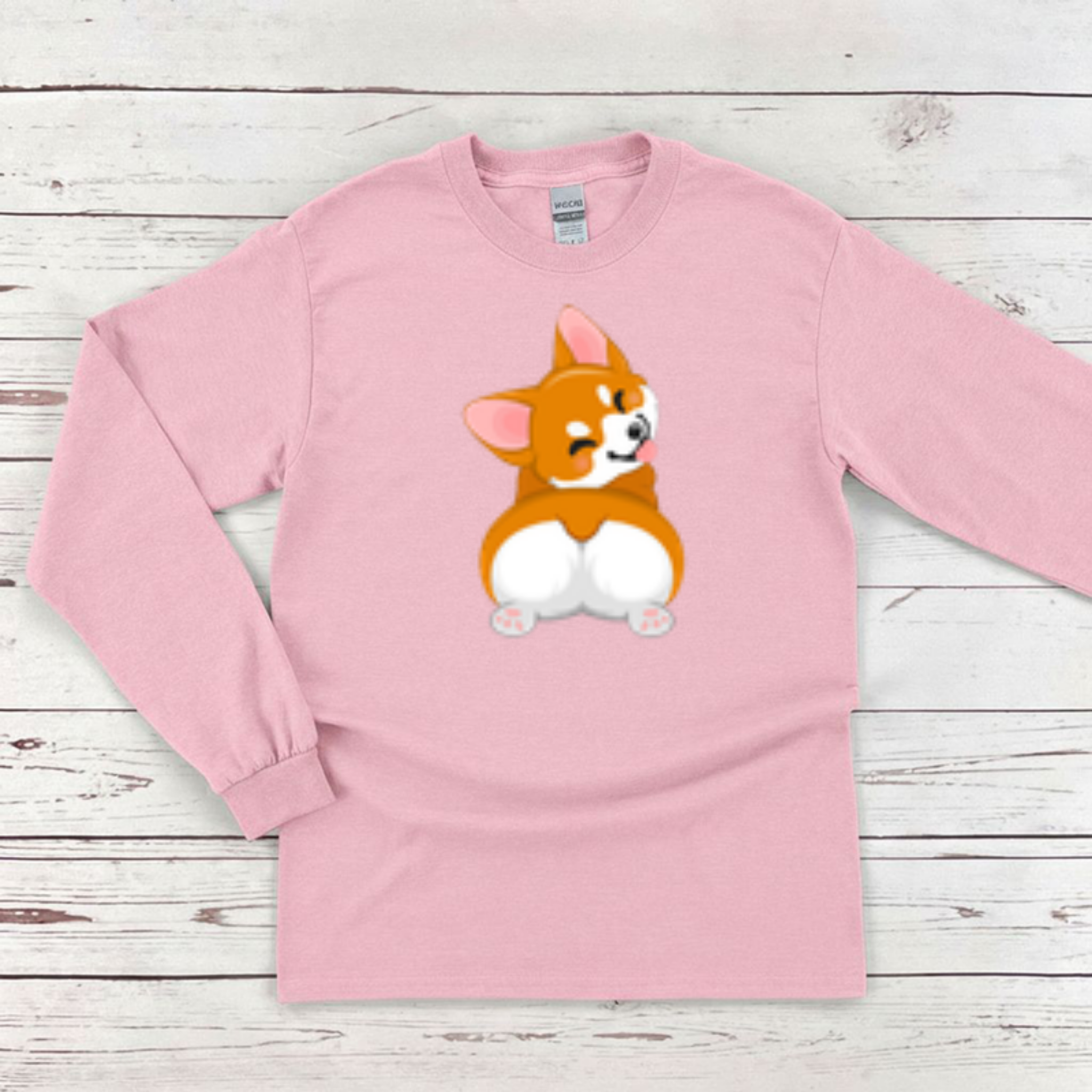 Puppy Butt Long Sleeve Shirt