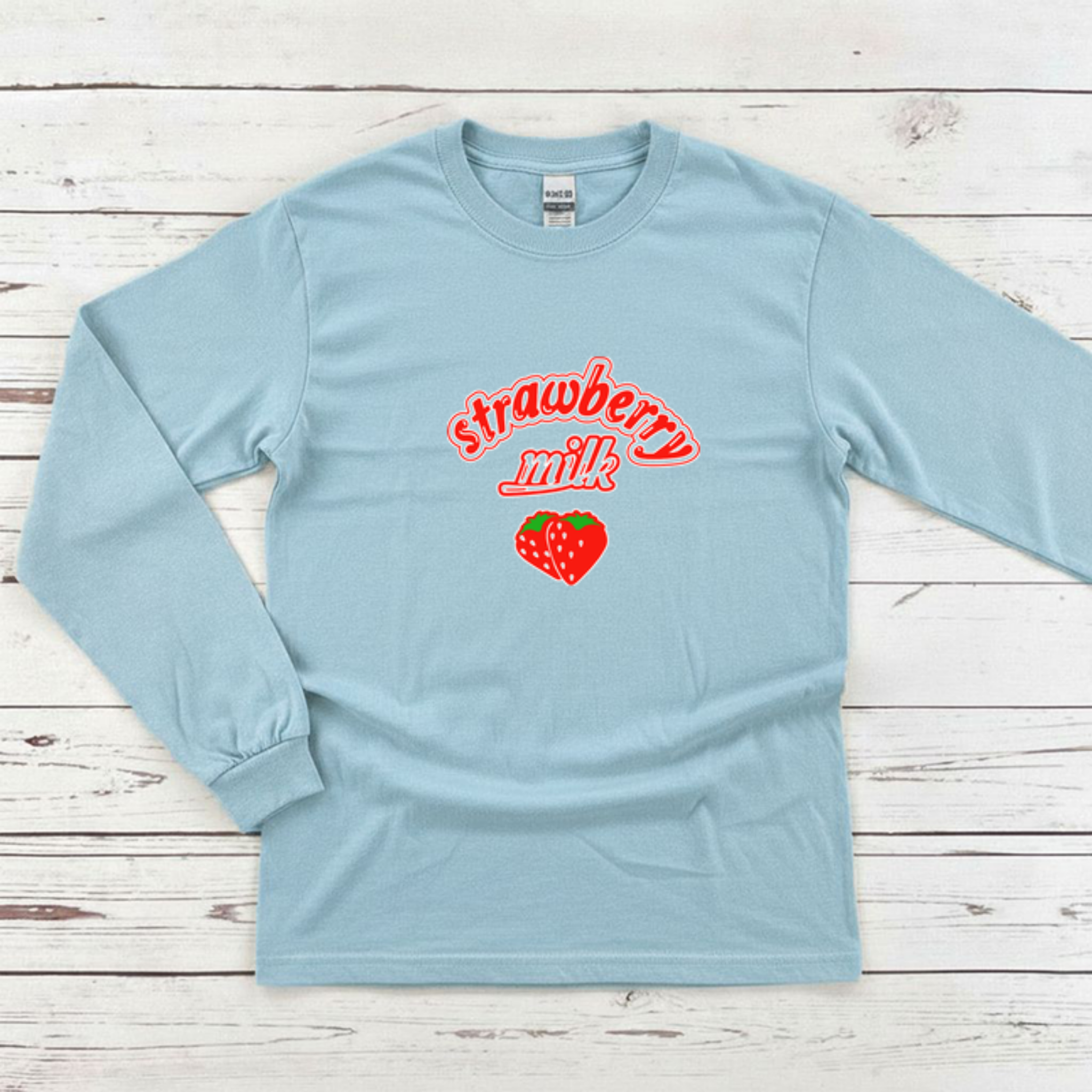 Strawberry Milk Long Sleeve Shirt