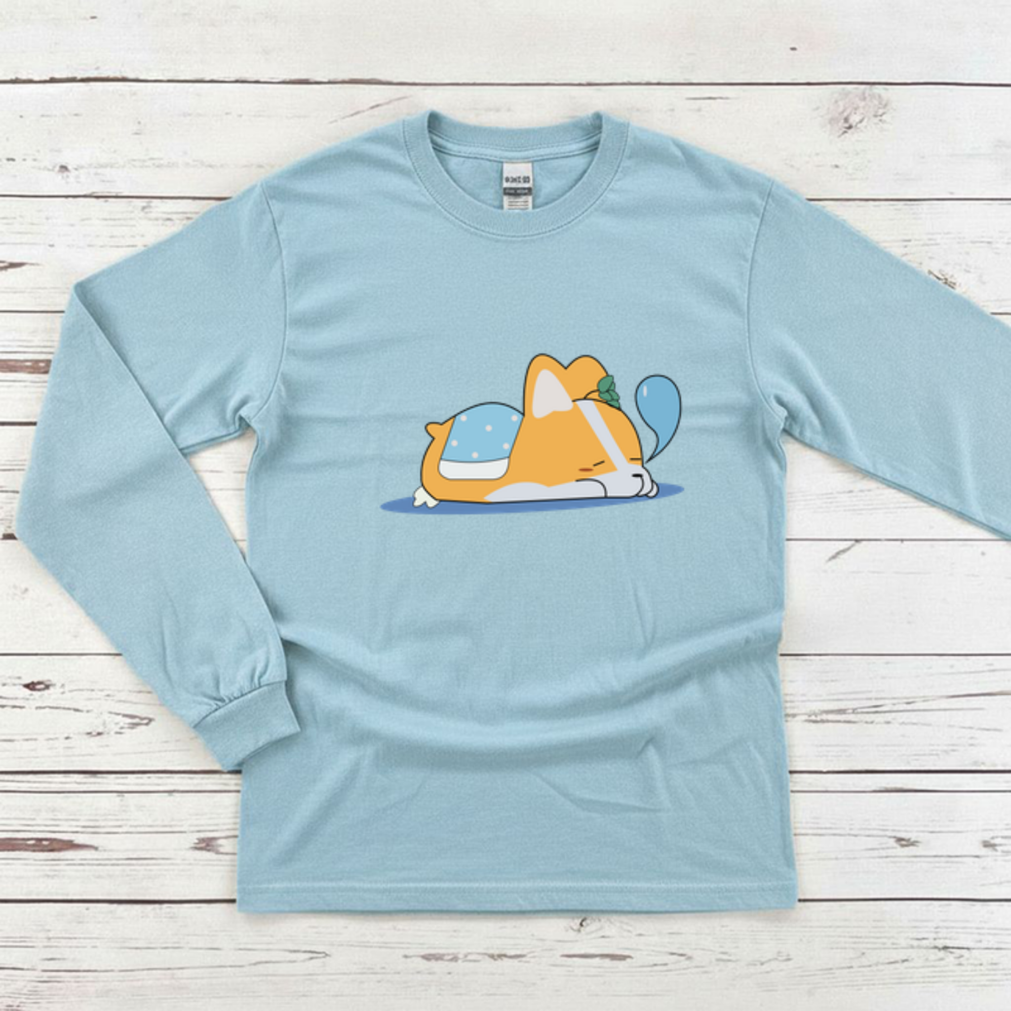 Puppy Nap Long Sleeve Shirt