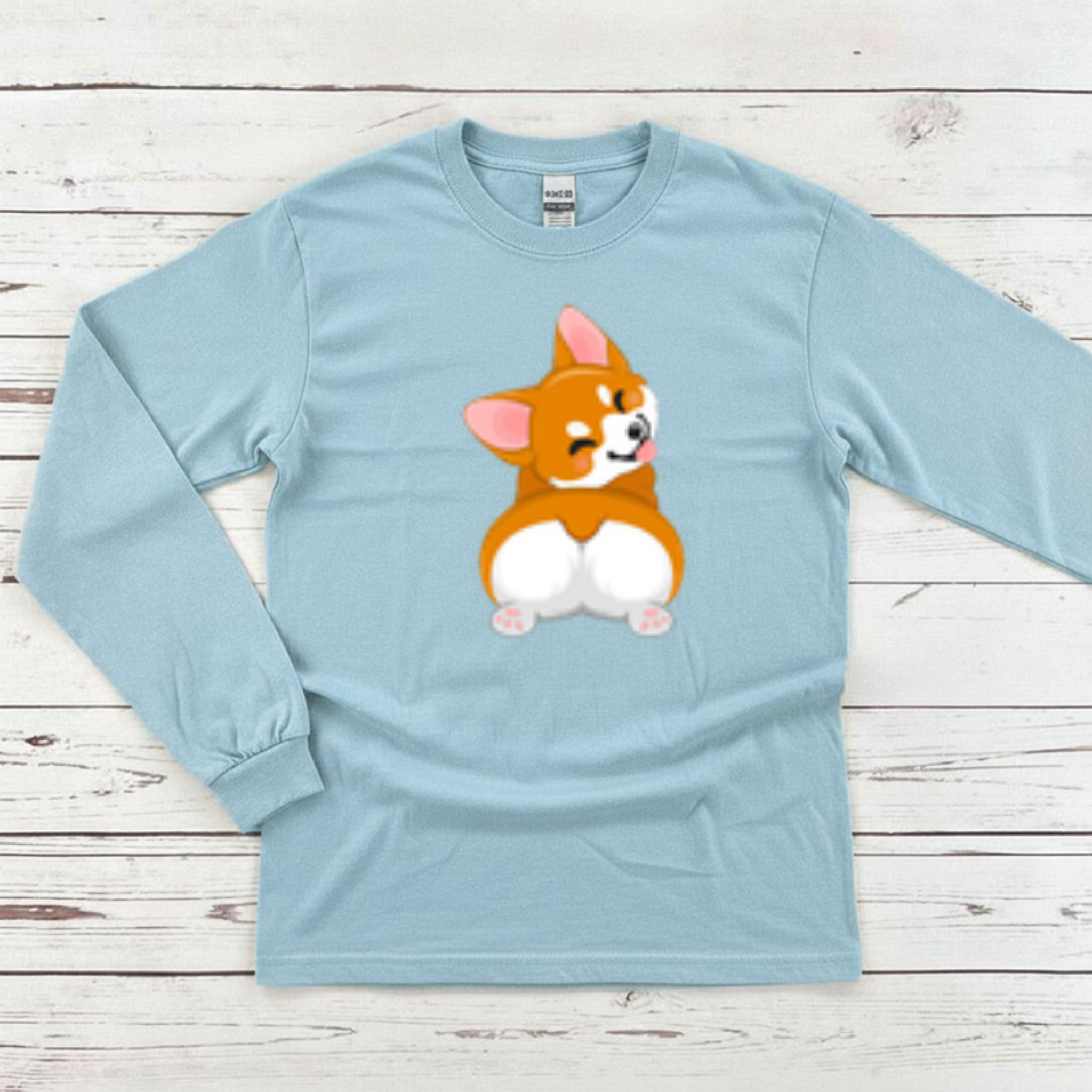 Puppy Butt Long Sleeve Shirt