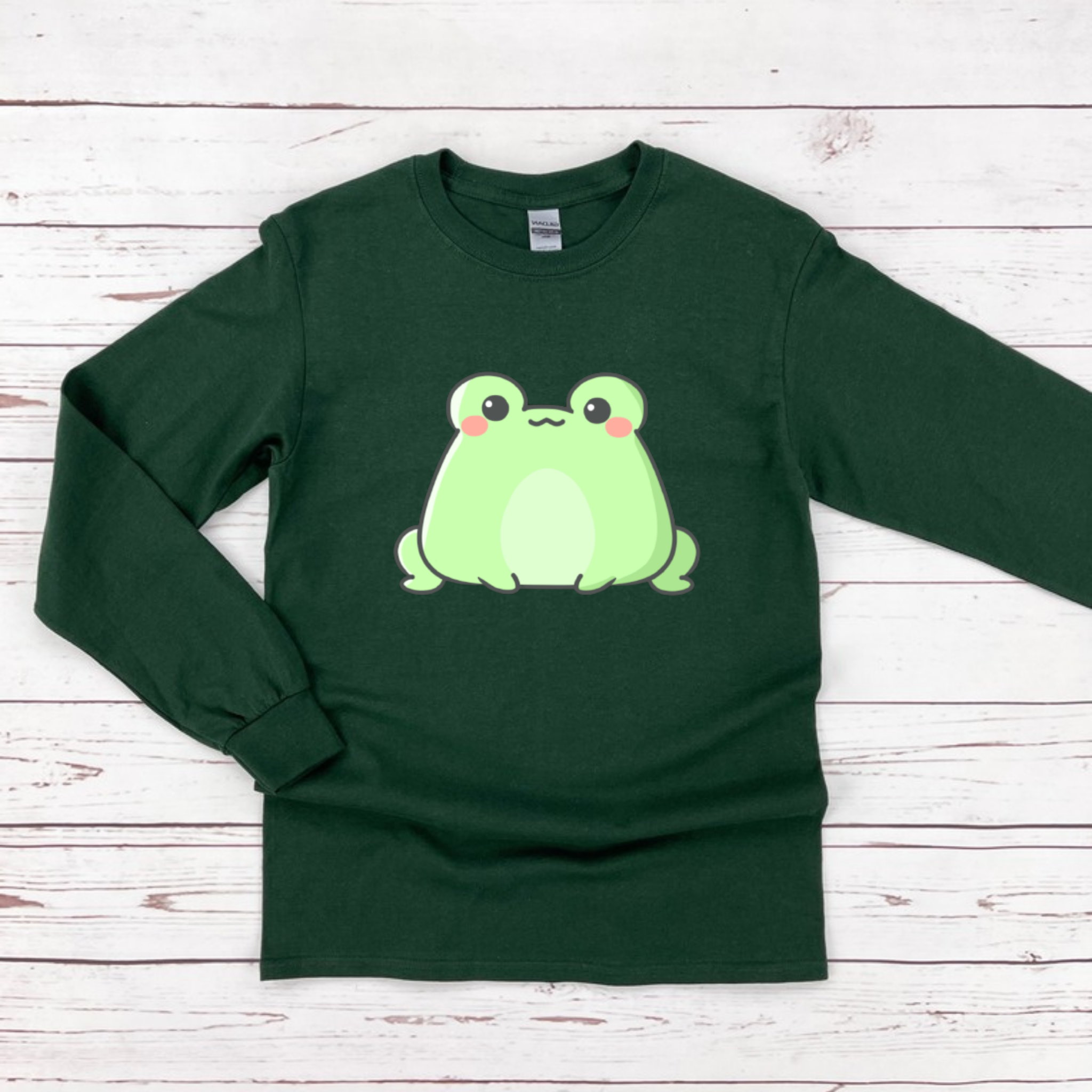 Sitting Frog Long Sleeve Shirt