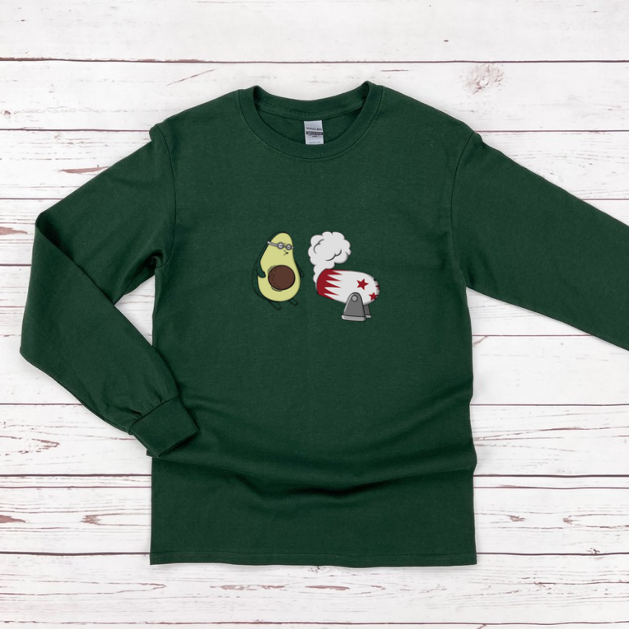 Avocado Stuntman Long Sleeve Shirt