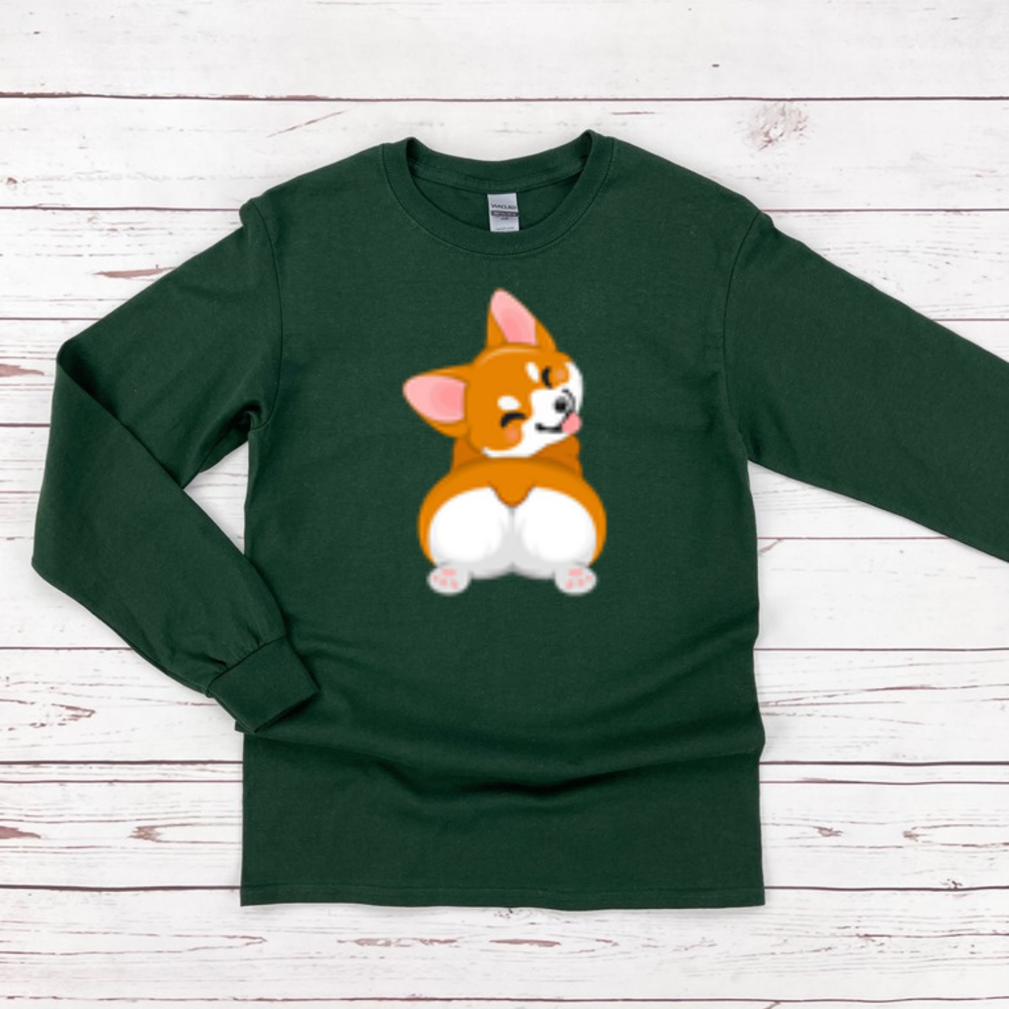 Puppy Butt Long Sleeve Shirt