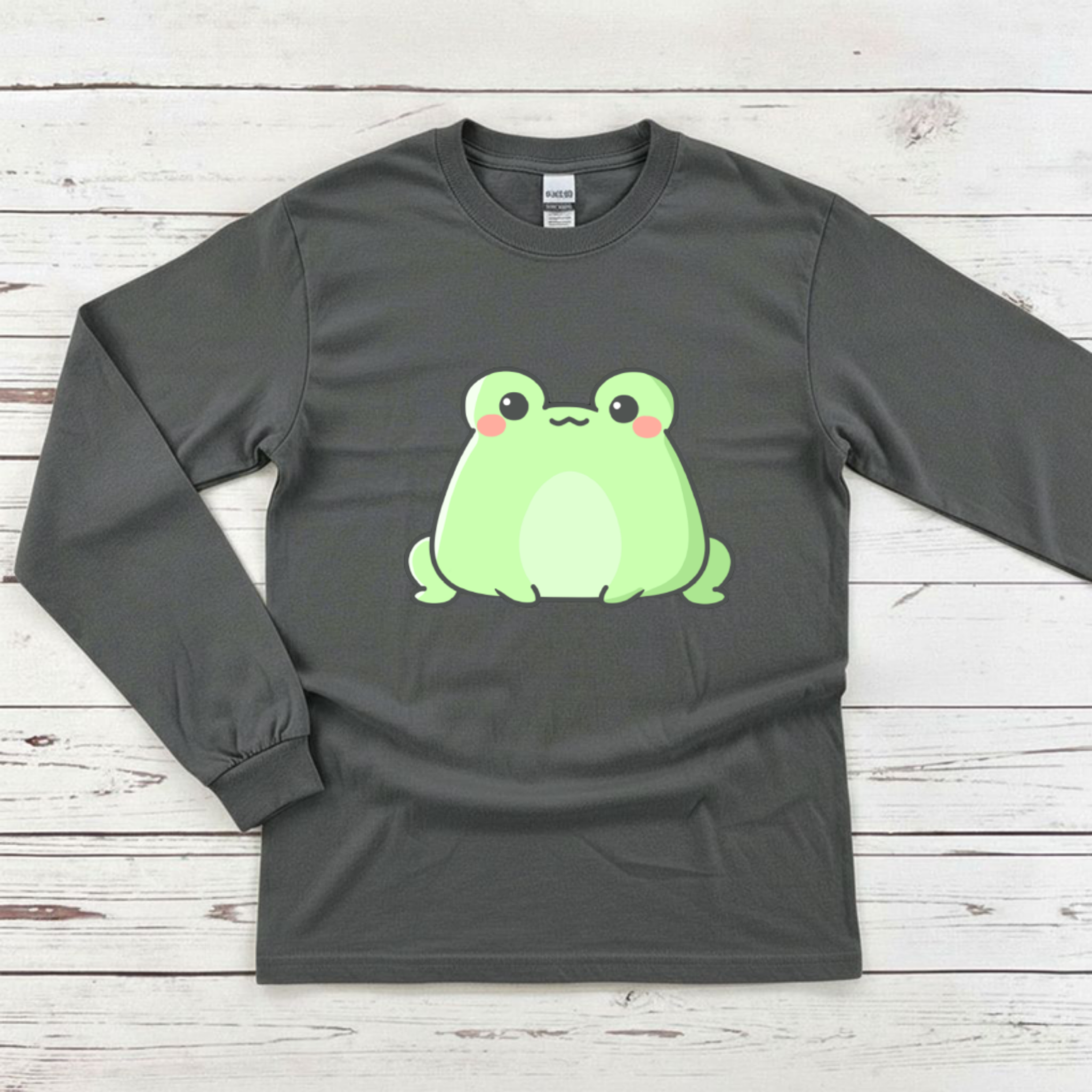 Sitting Frog Long Sleeve Shirt