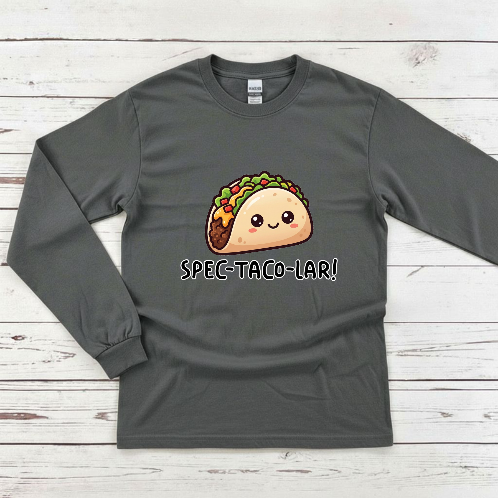 Spec-taco-lar!  Taco Long Sleeve Shirt