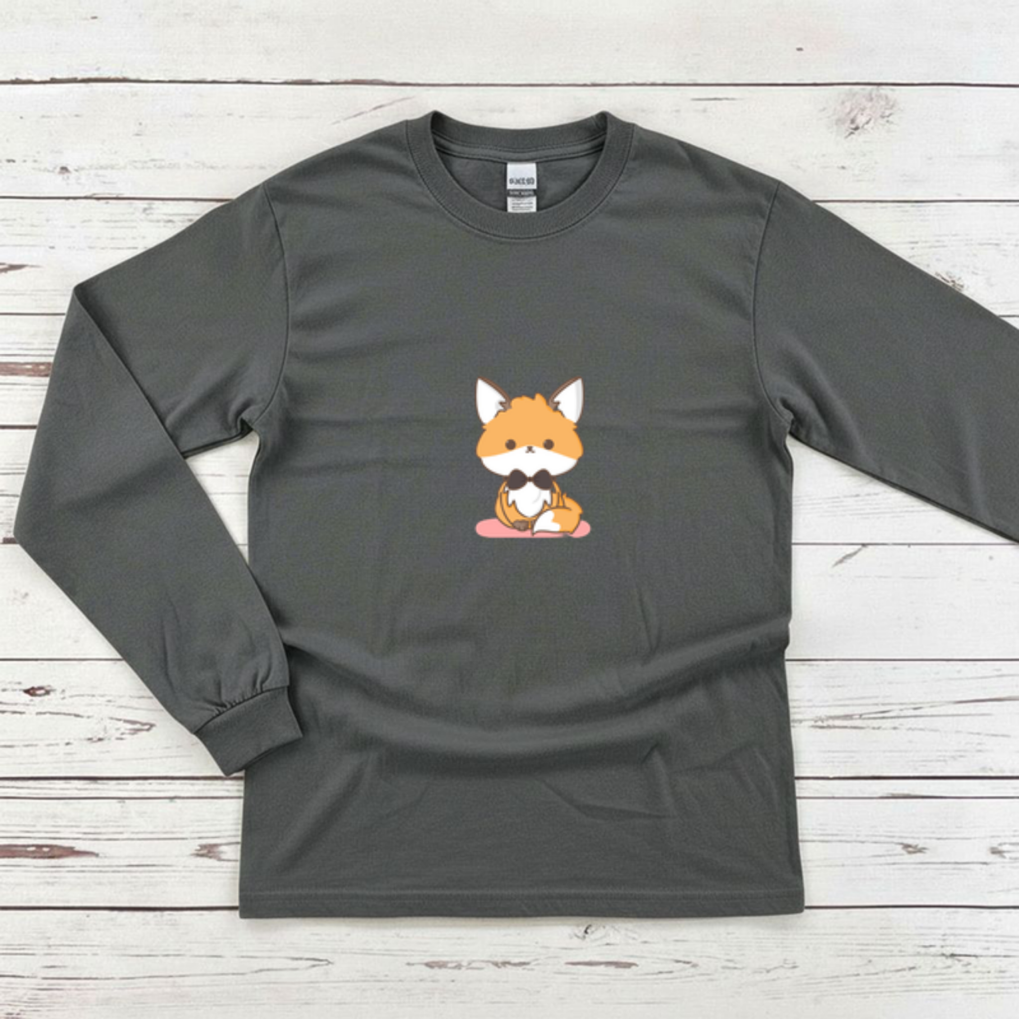 Bowtie Fox Long Sleeve Shirt