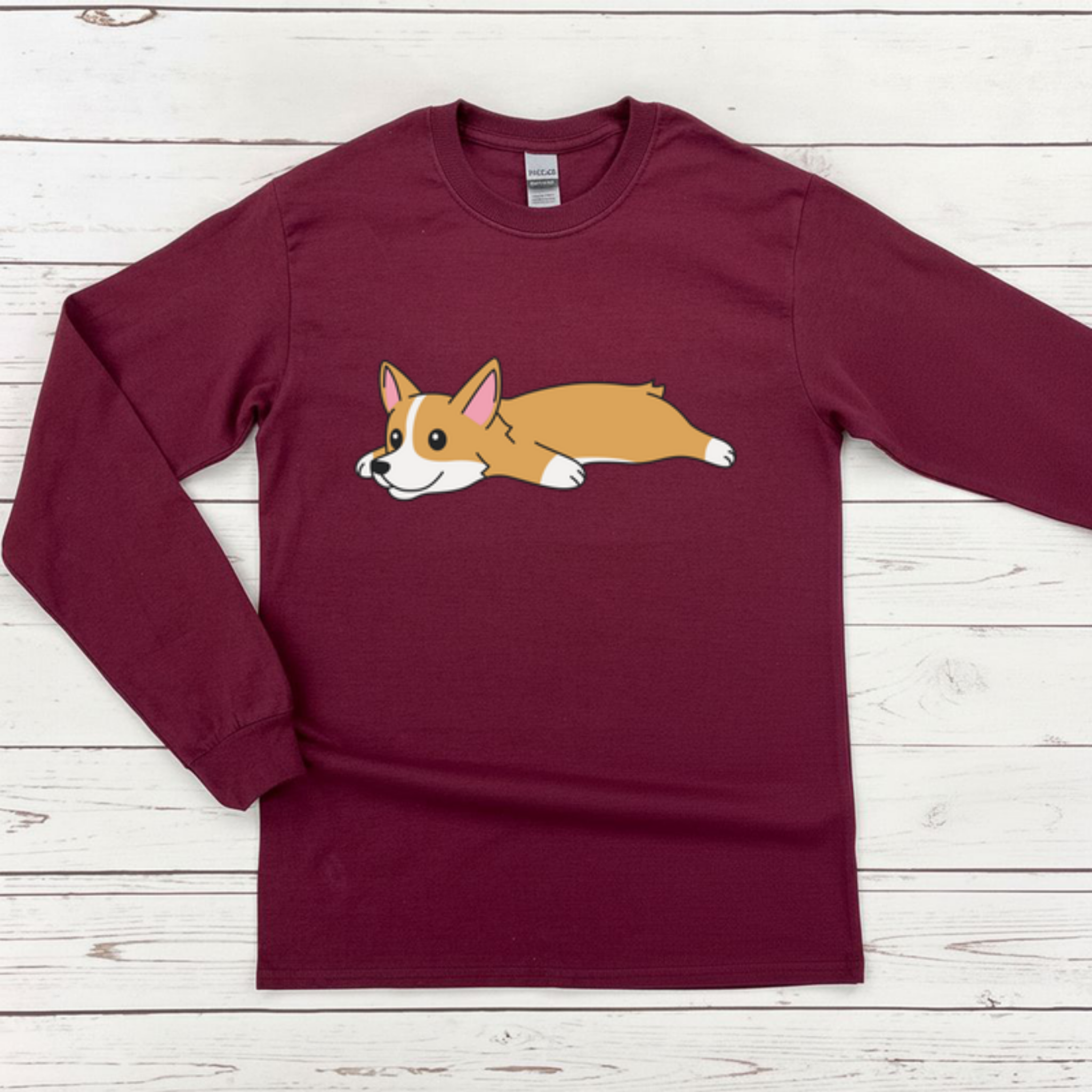 Tired Dog Long Sleeve Shirt