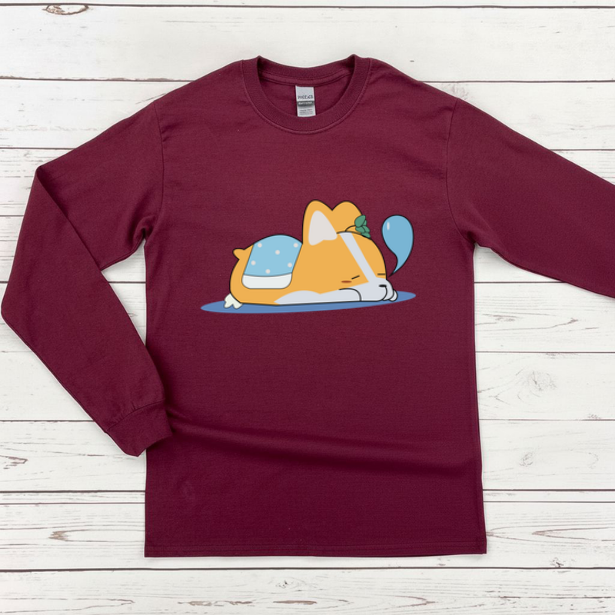 Puppy Nap Long Sleeve Shirt