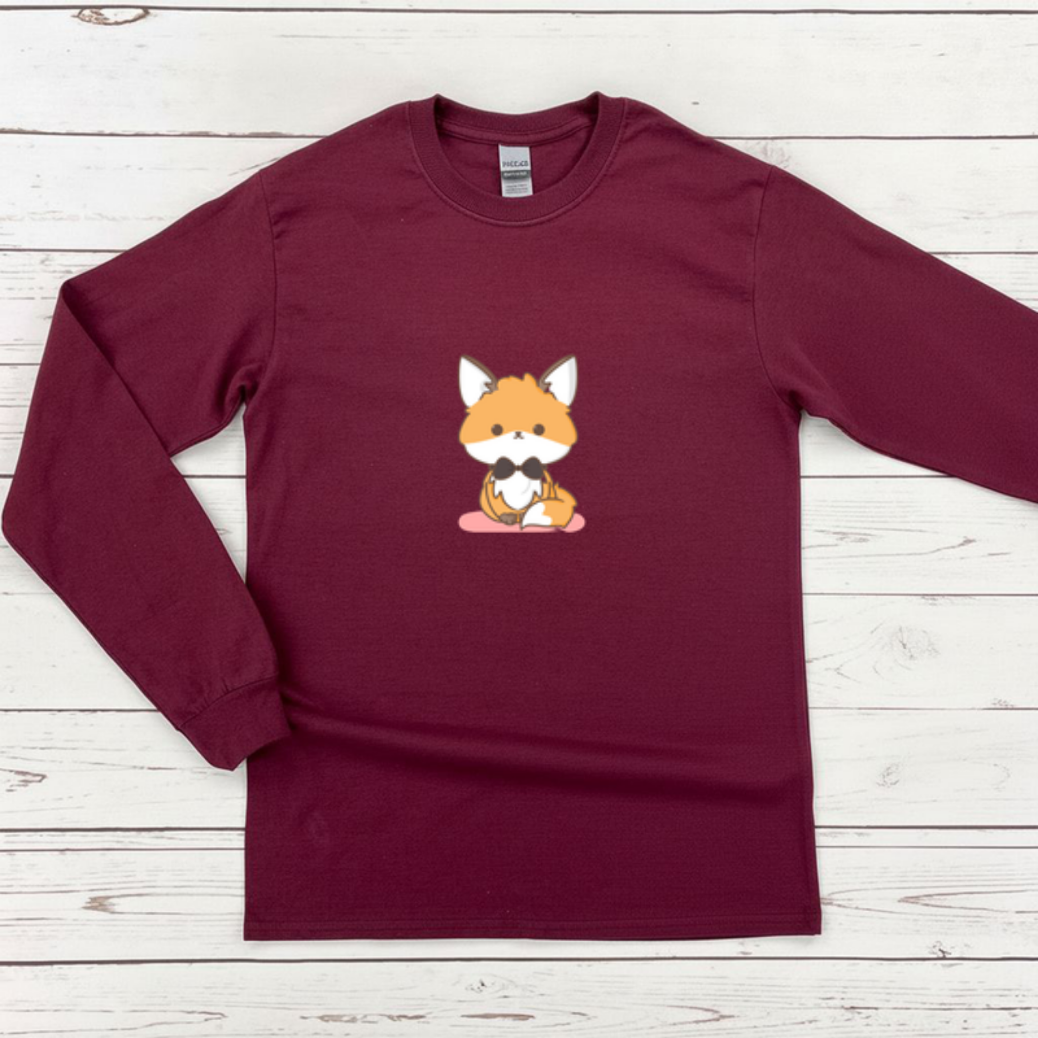 Bowtie Fox Long Sleeve Shirt
