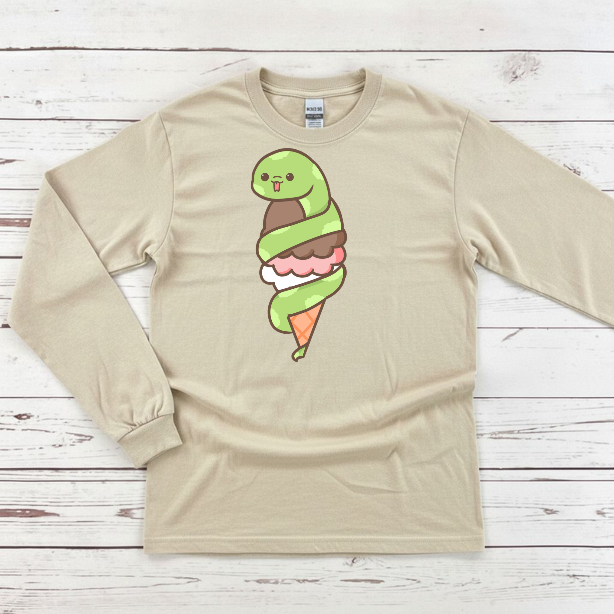 Ice Cream Snake Long Sleeve Shirt