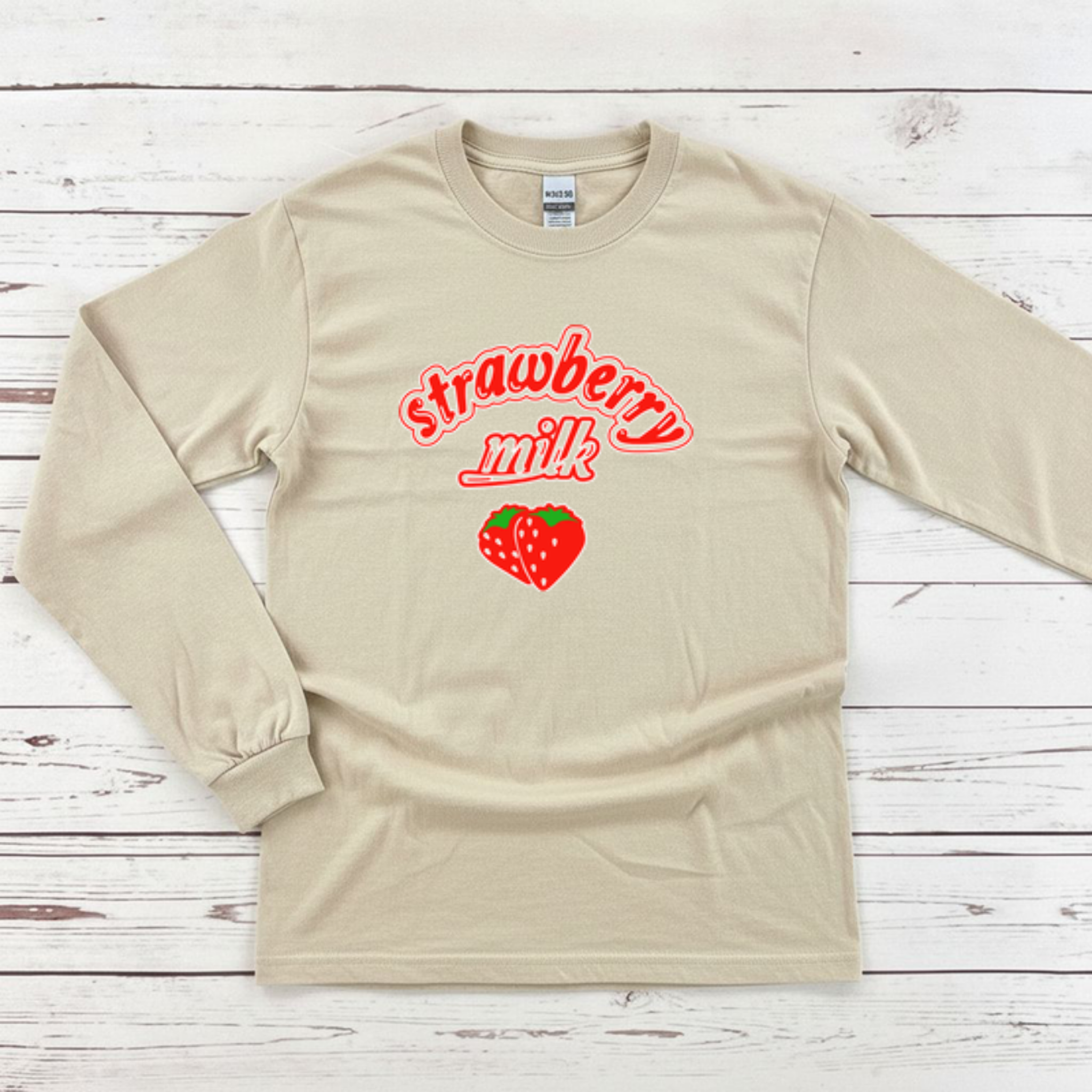 Strawberry Milk Long Sleeve Shirt