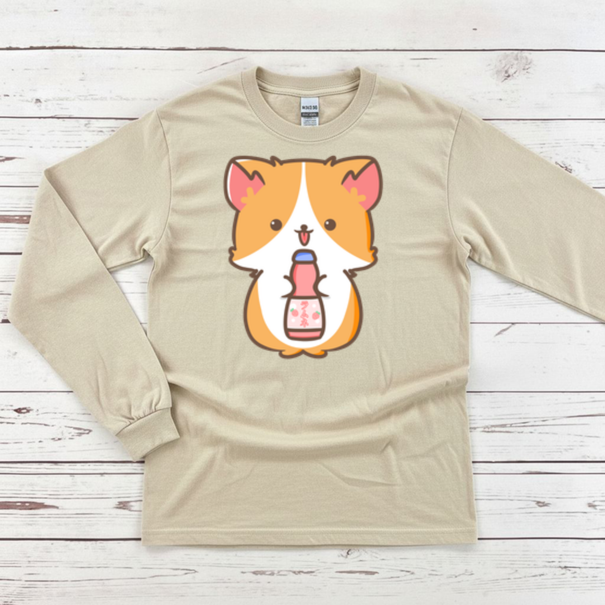 Ramune Soda Dog Long Sleeve Shirt