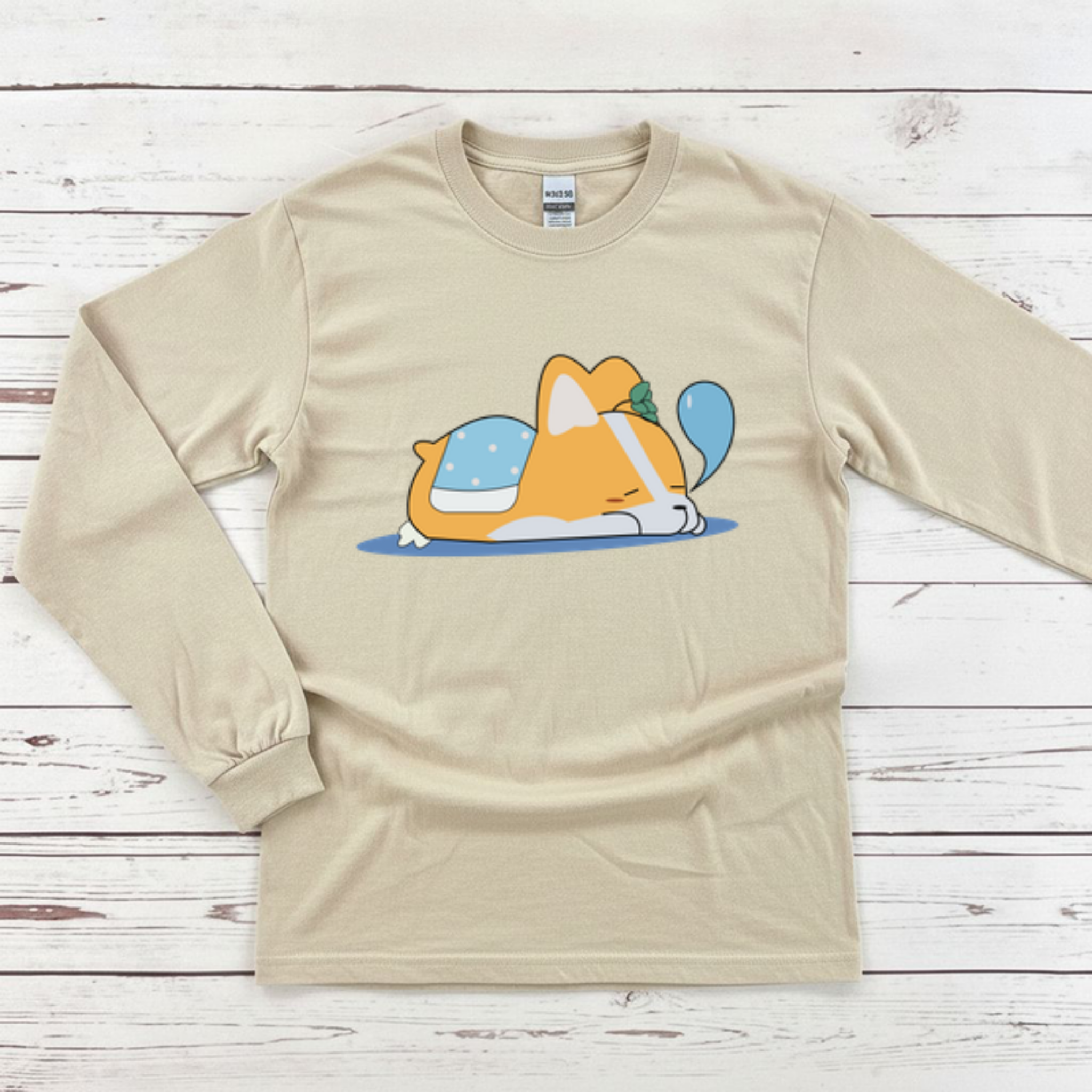 Puppy Nap Long Sleeve Shirt