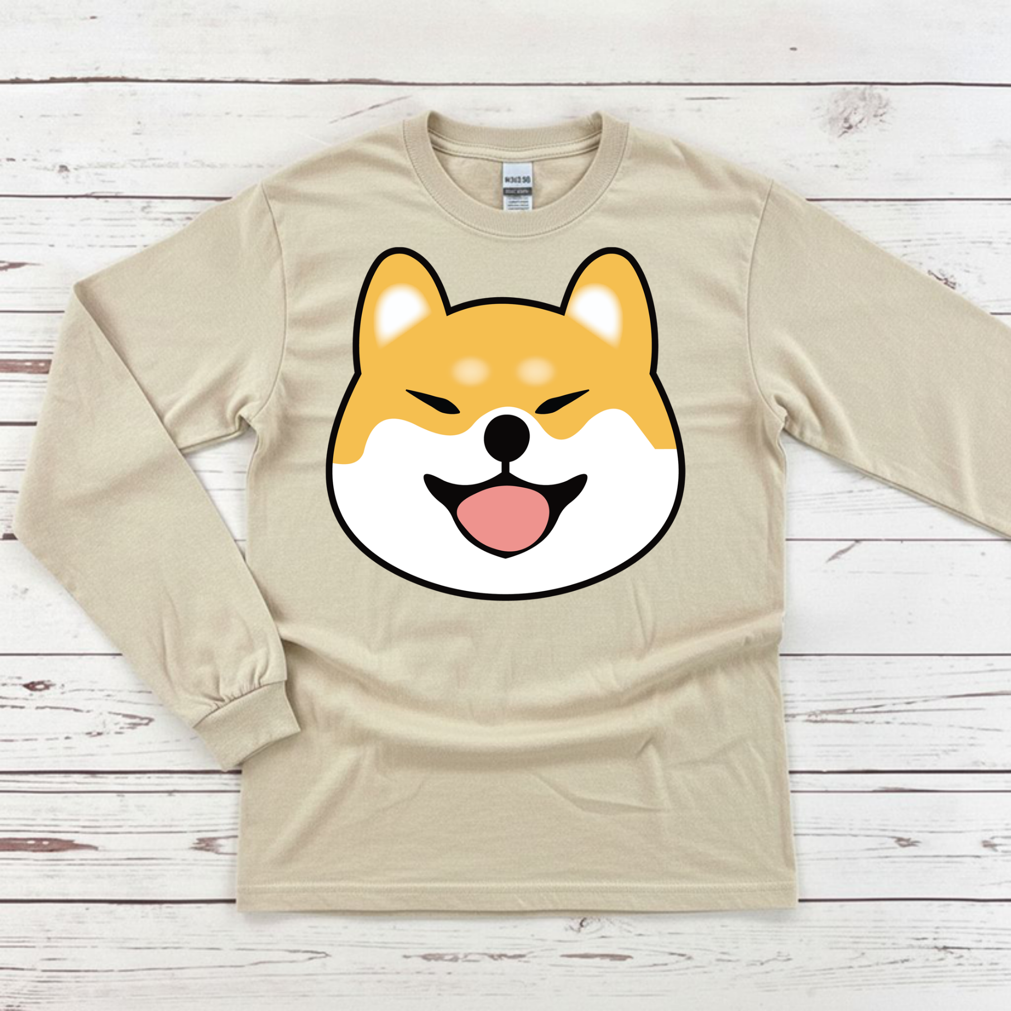 Shiba Inu Face Long Sleeve Shirt