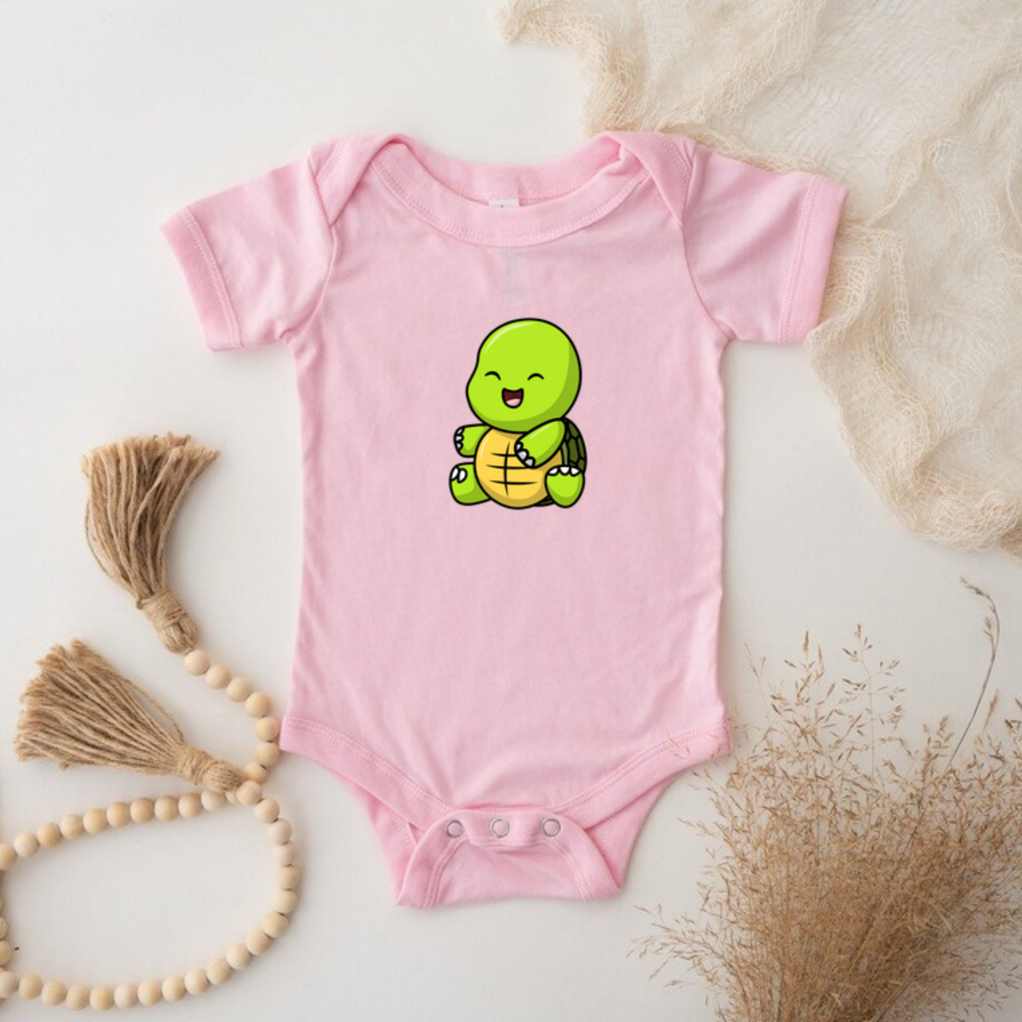 Sitting Baby Turtle Onesie