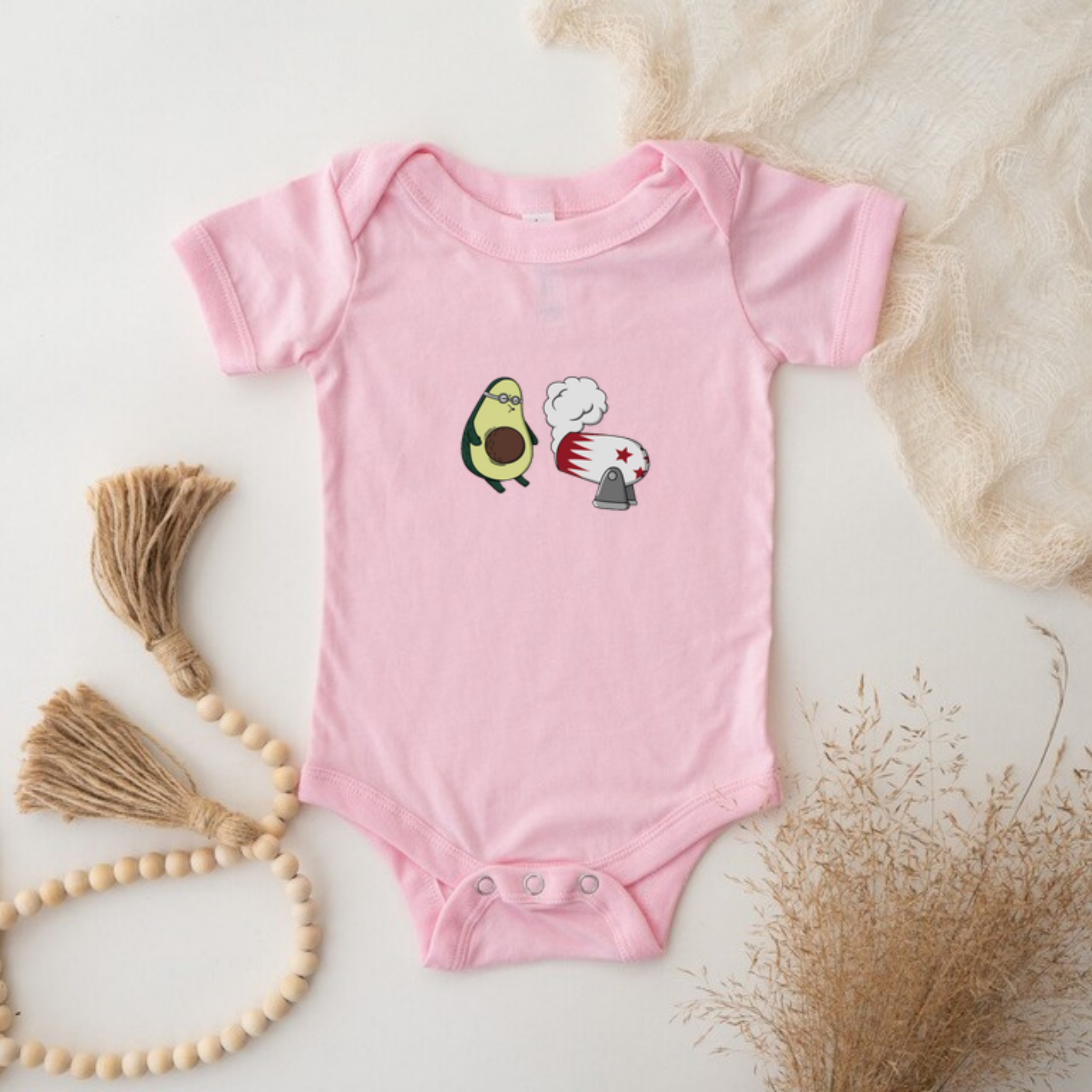 Avocado Stuntman Onesie