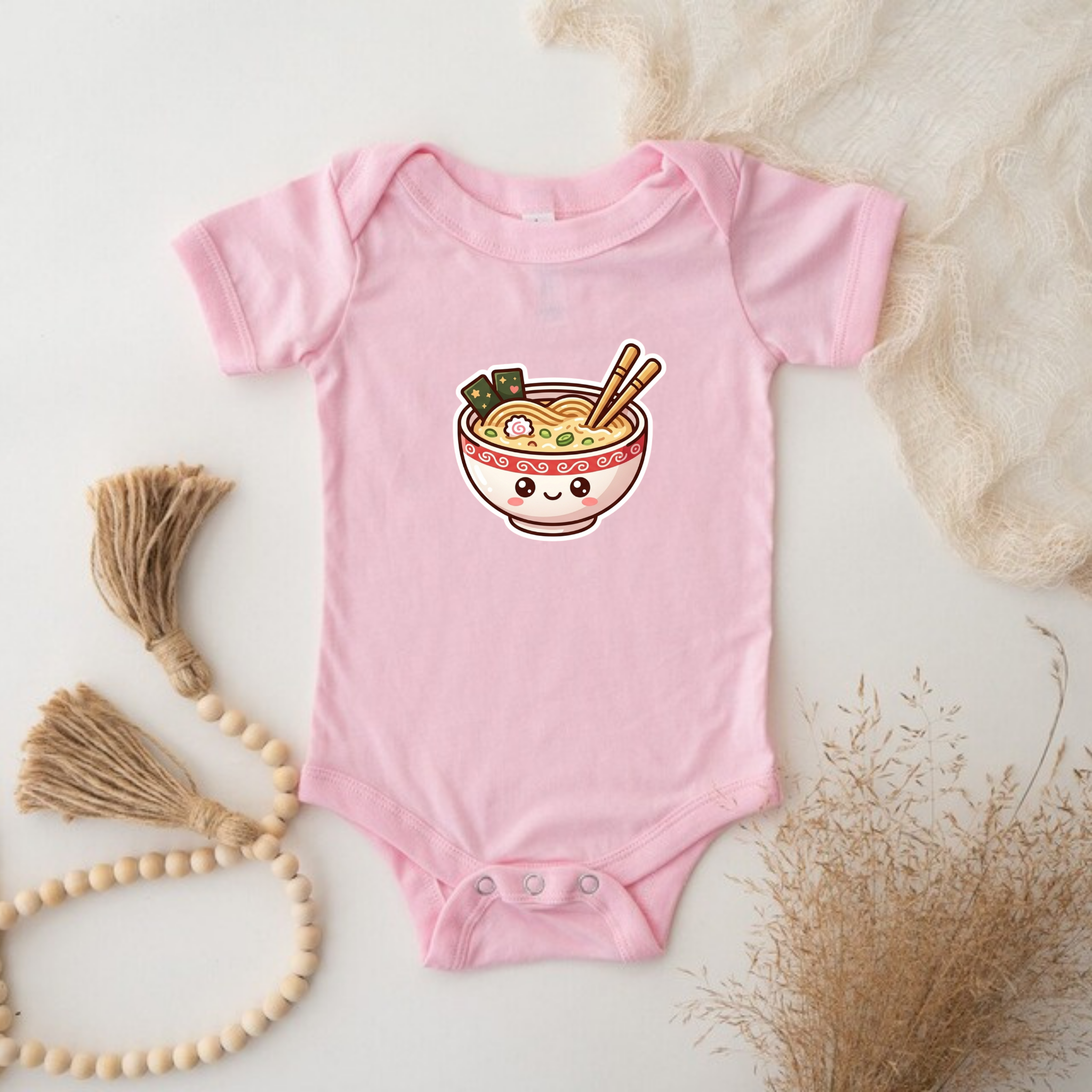 Happy Ramen Bowl Mascot Onesie
