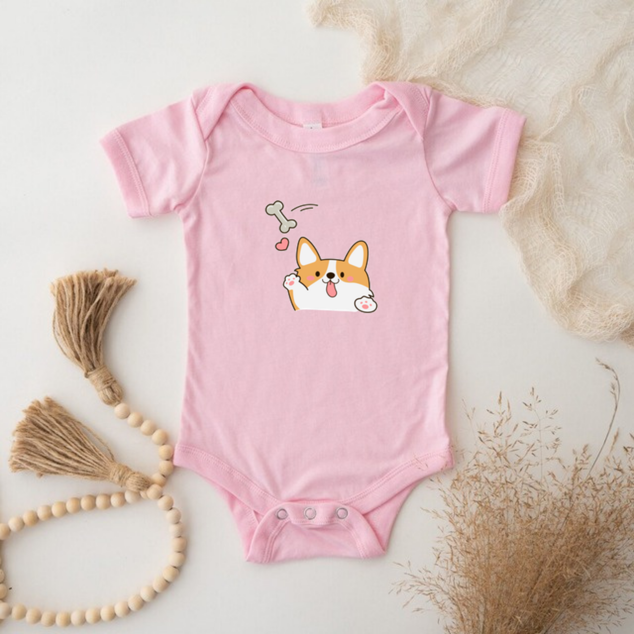 Dog Fetching Bone Onesie