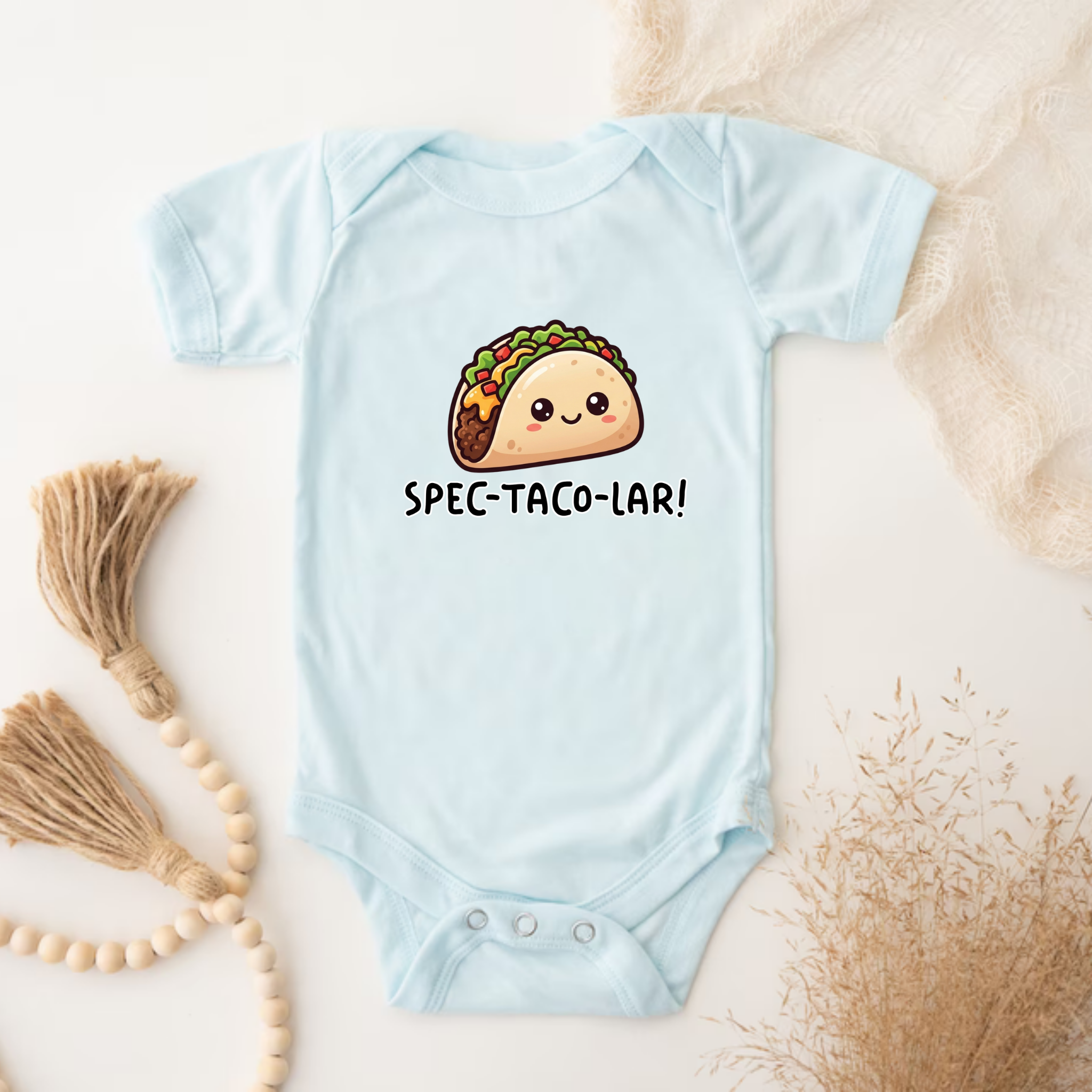 Spec-taco-lar!  Taco Onesie