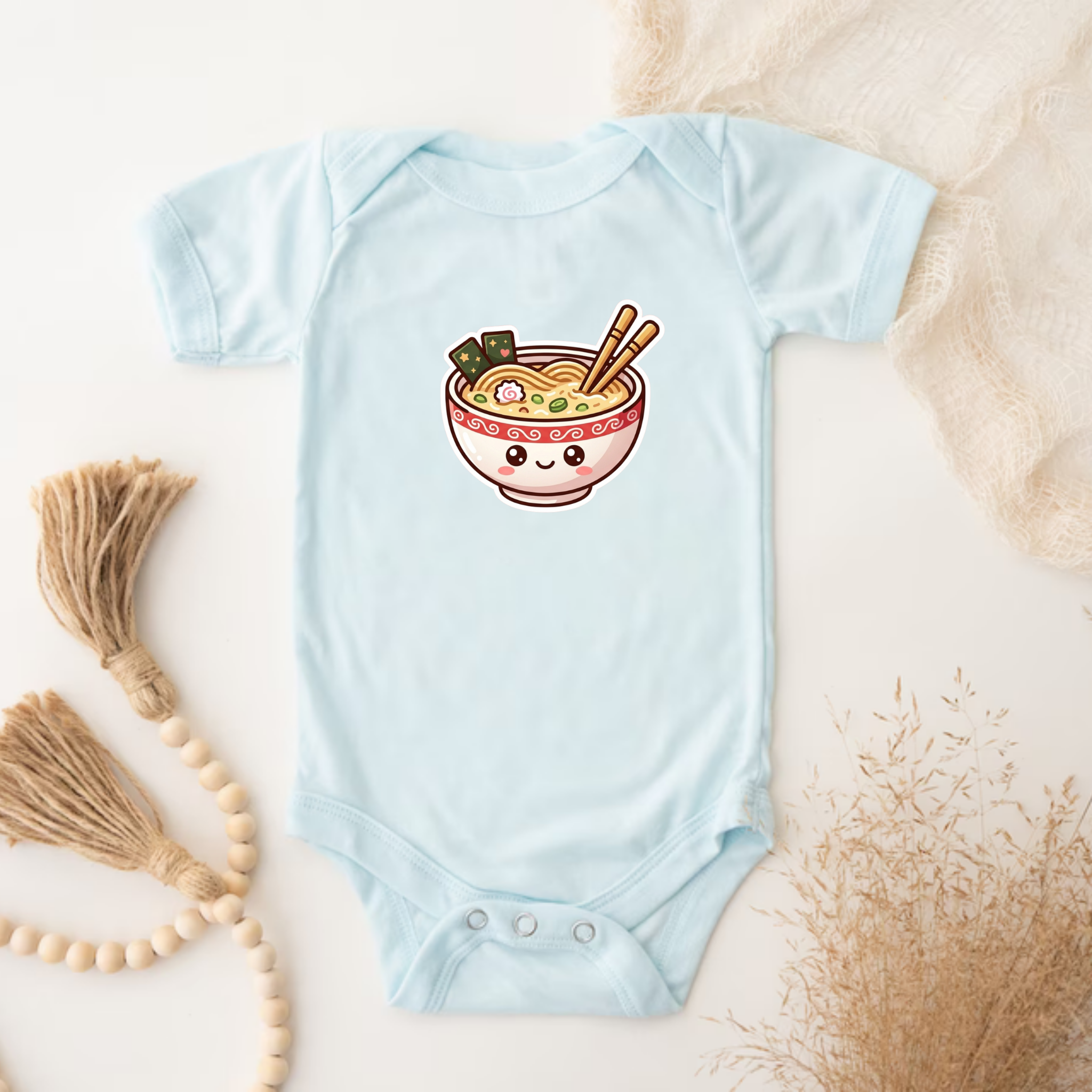 Happy Ramen Bowl Mascot Onesie