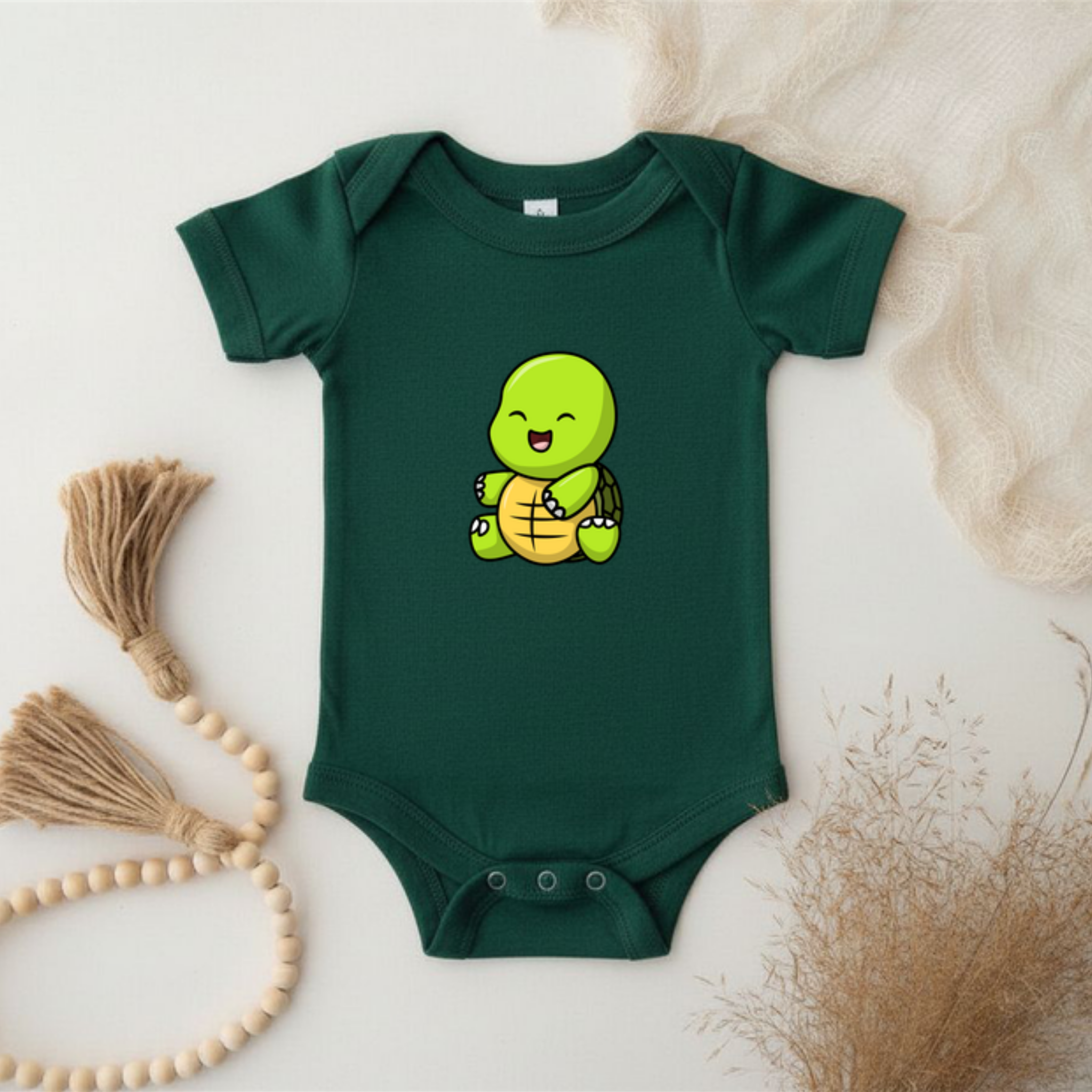 Sitting Baby Turtle Onesie