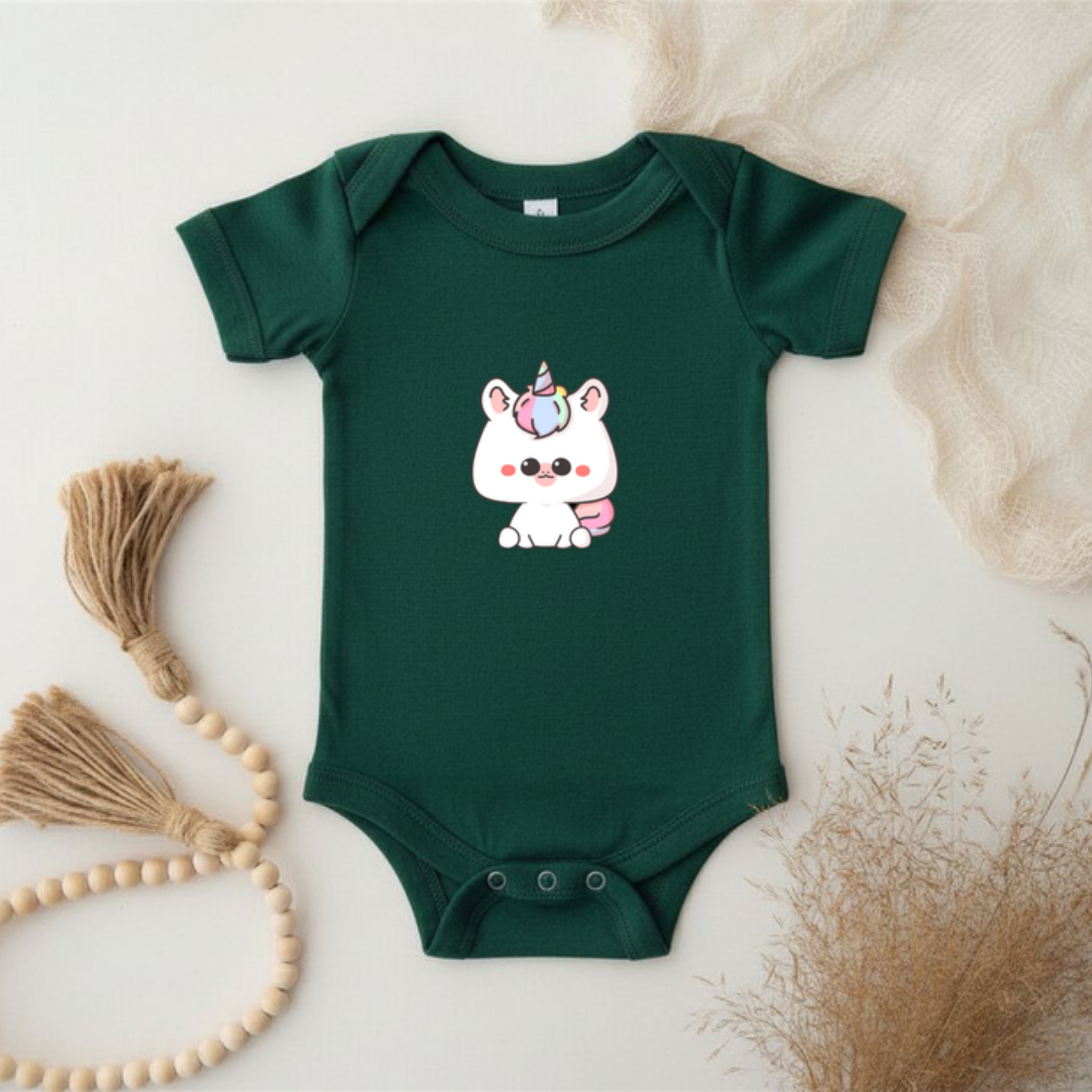 Rainbow Baby Unicorn Onesie