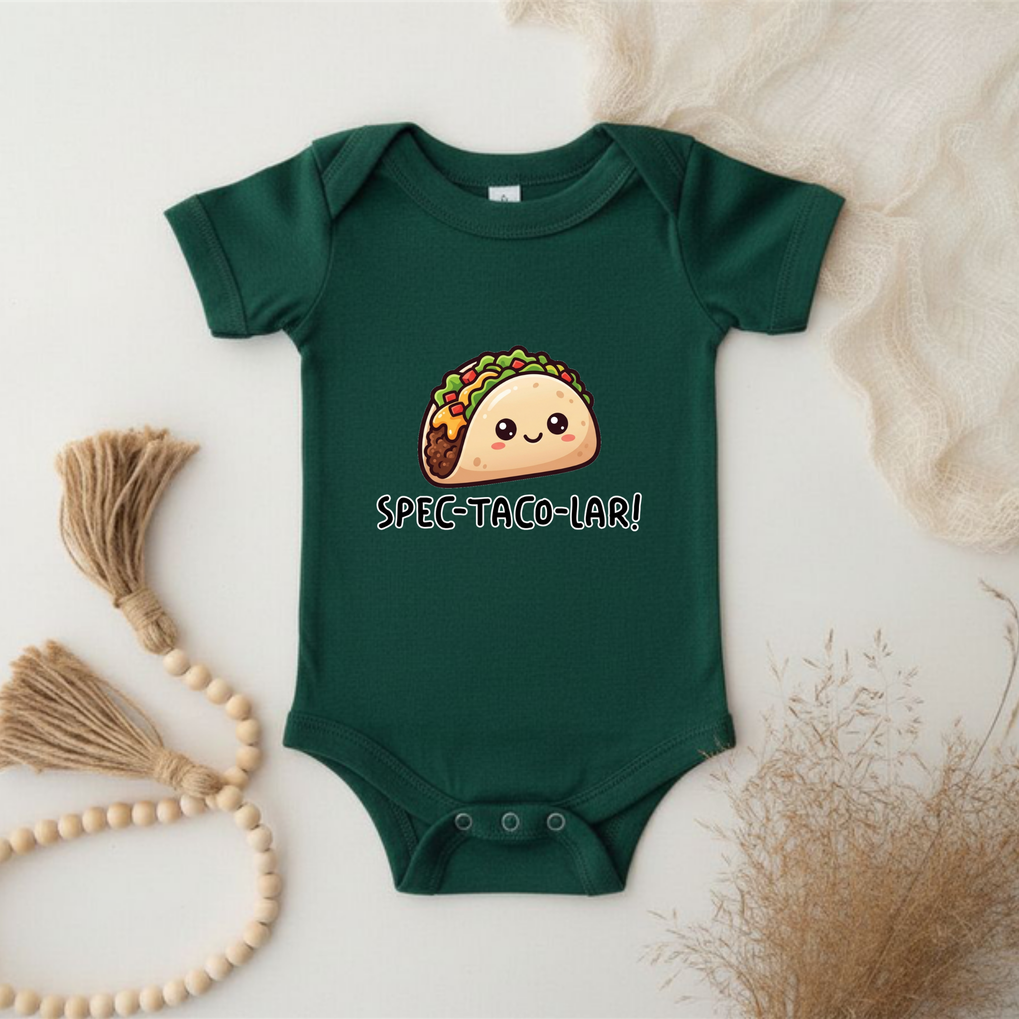 Spec-taco-lar!  Taco Onesie