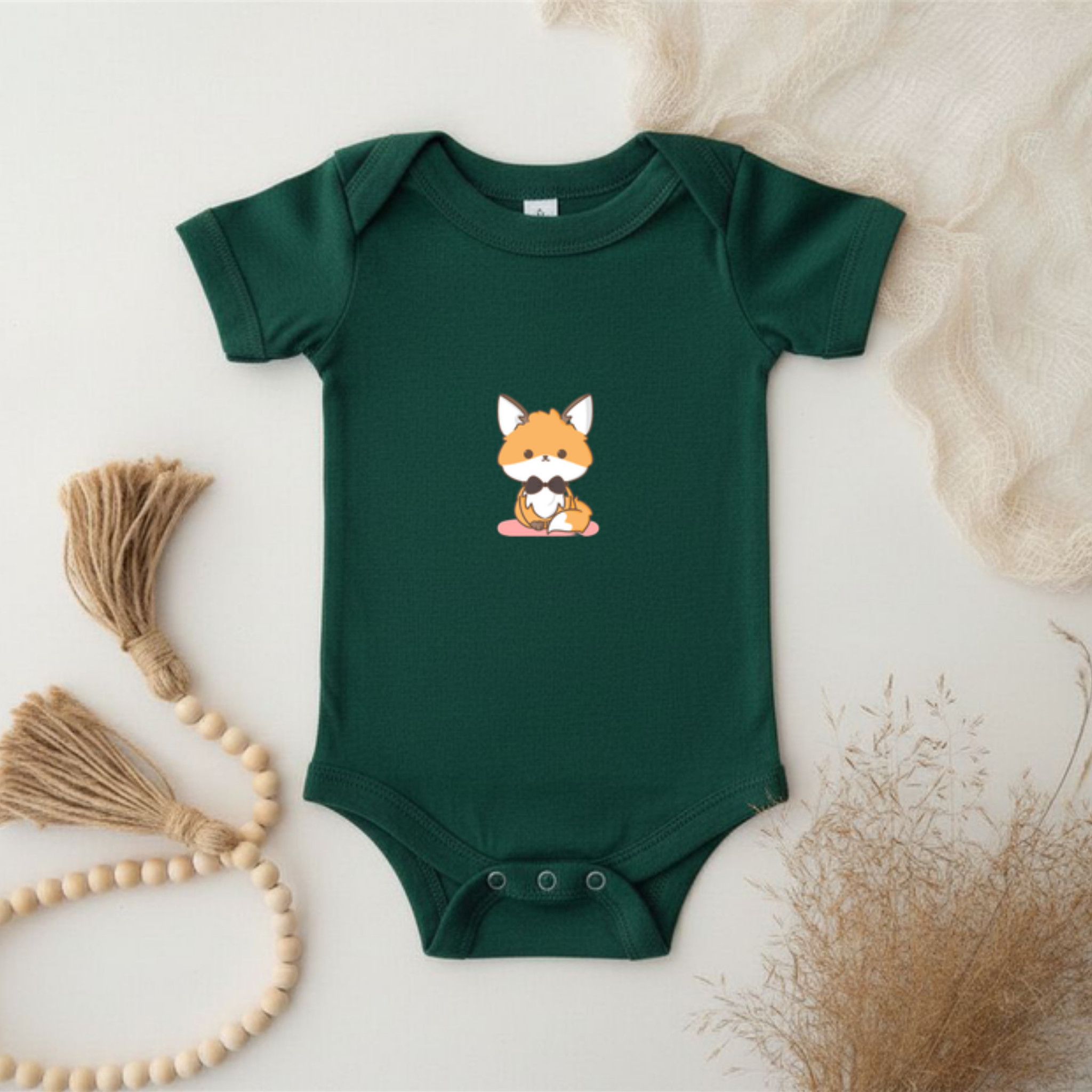 Bowtie Fox Onesie