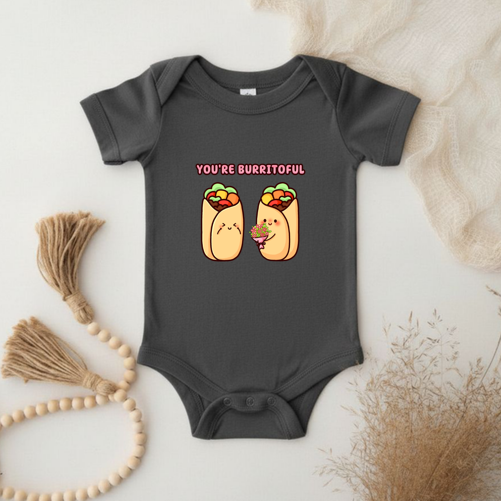 You're Burritoful Burrito Couple Onesie