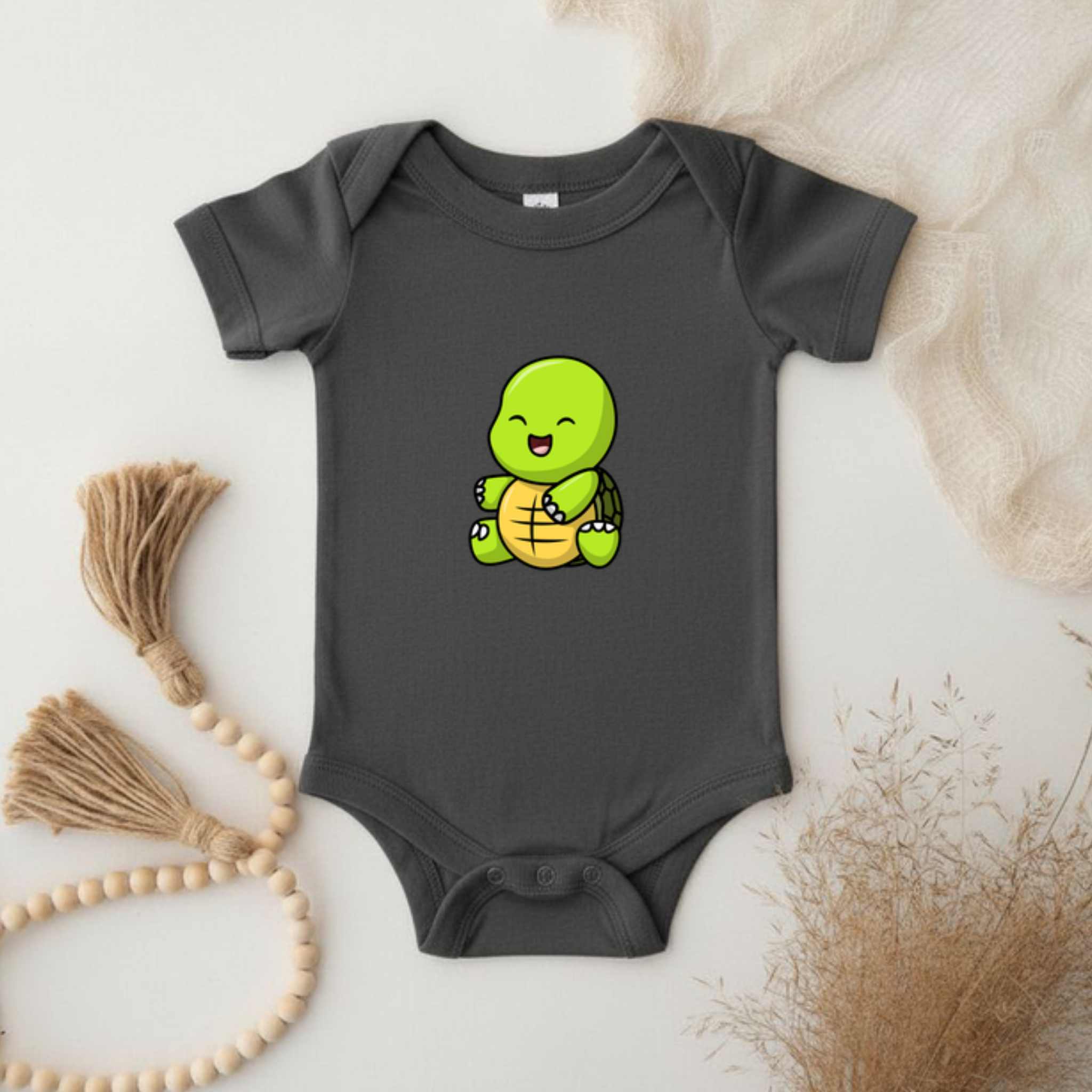 Sitting Baby Turtle Onesie