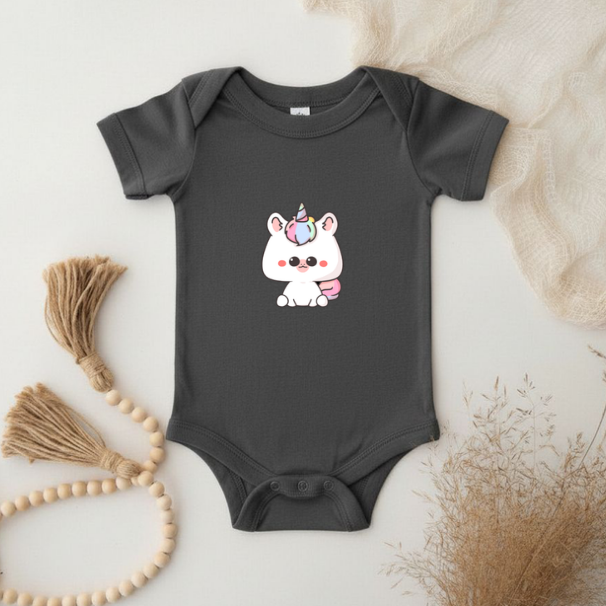 Rainbow Baby Unicorn Onesie