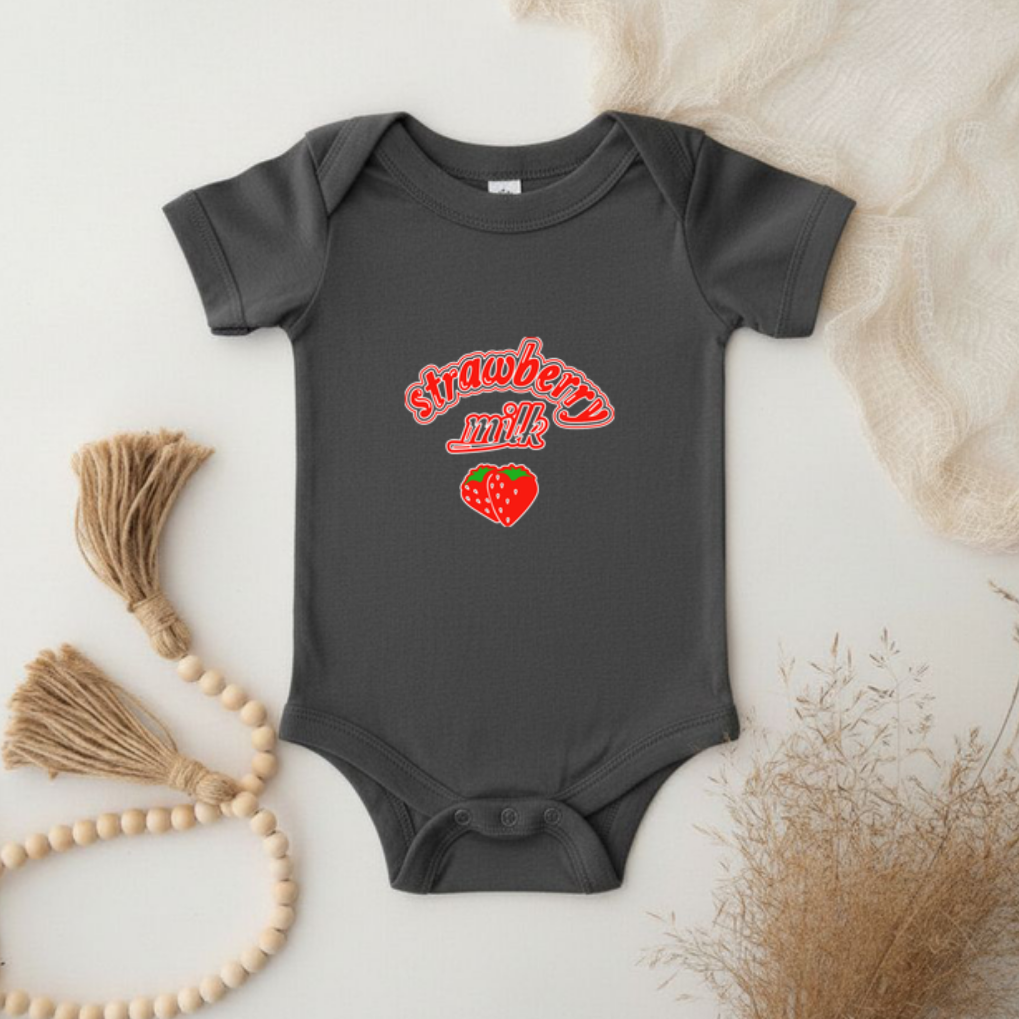 Strawberry Milk Onesie