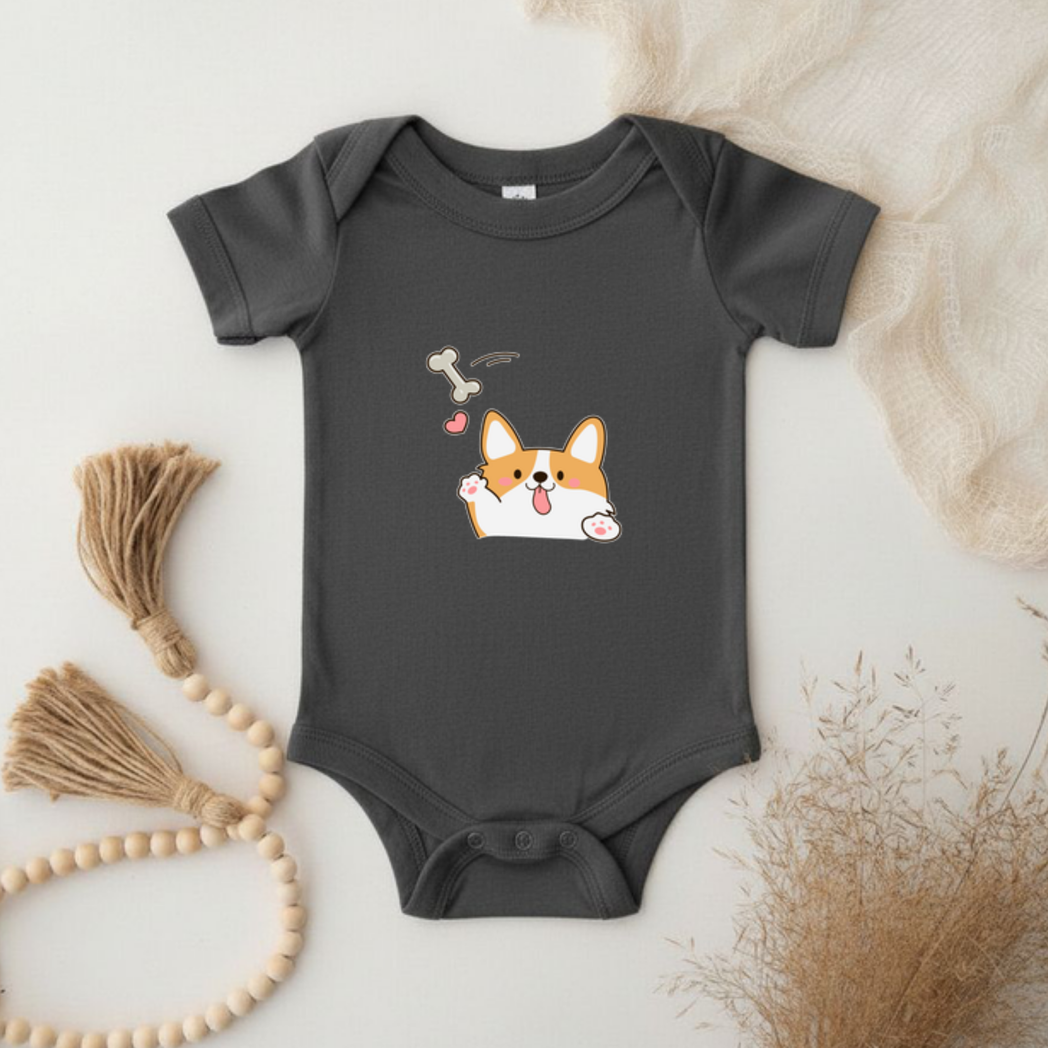 Dog Fetching Bone Onesie