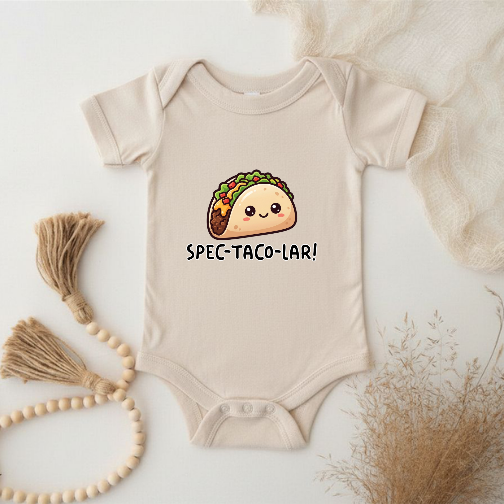 Spec-taco-lar!  Taco Onesie