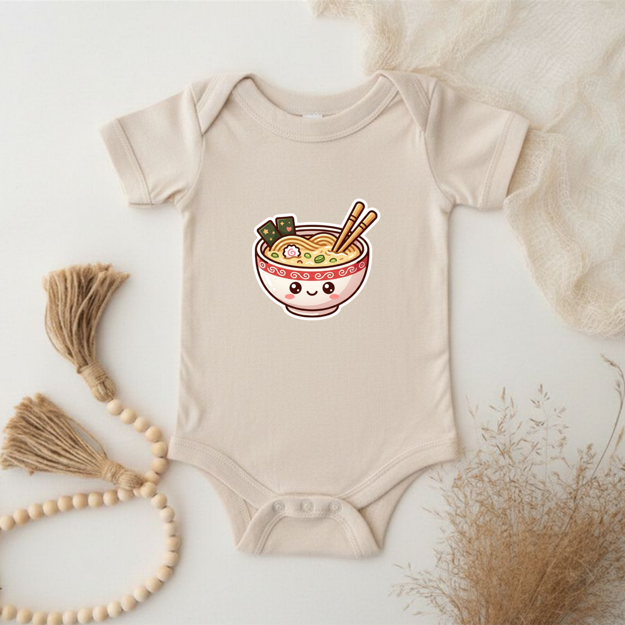 Happy Ramen Bowl Mascot Onesie