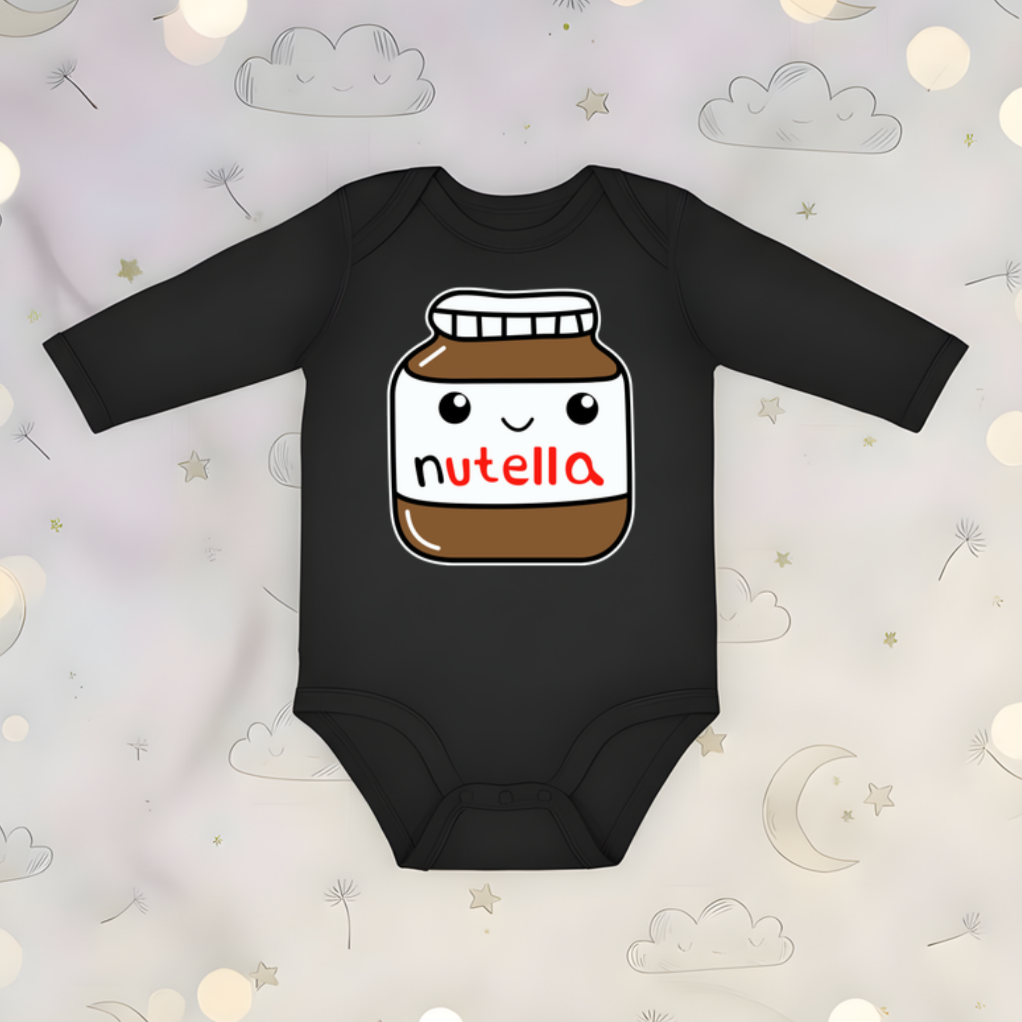 Nutella Long Sleeve Onesie