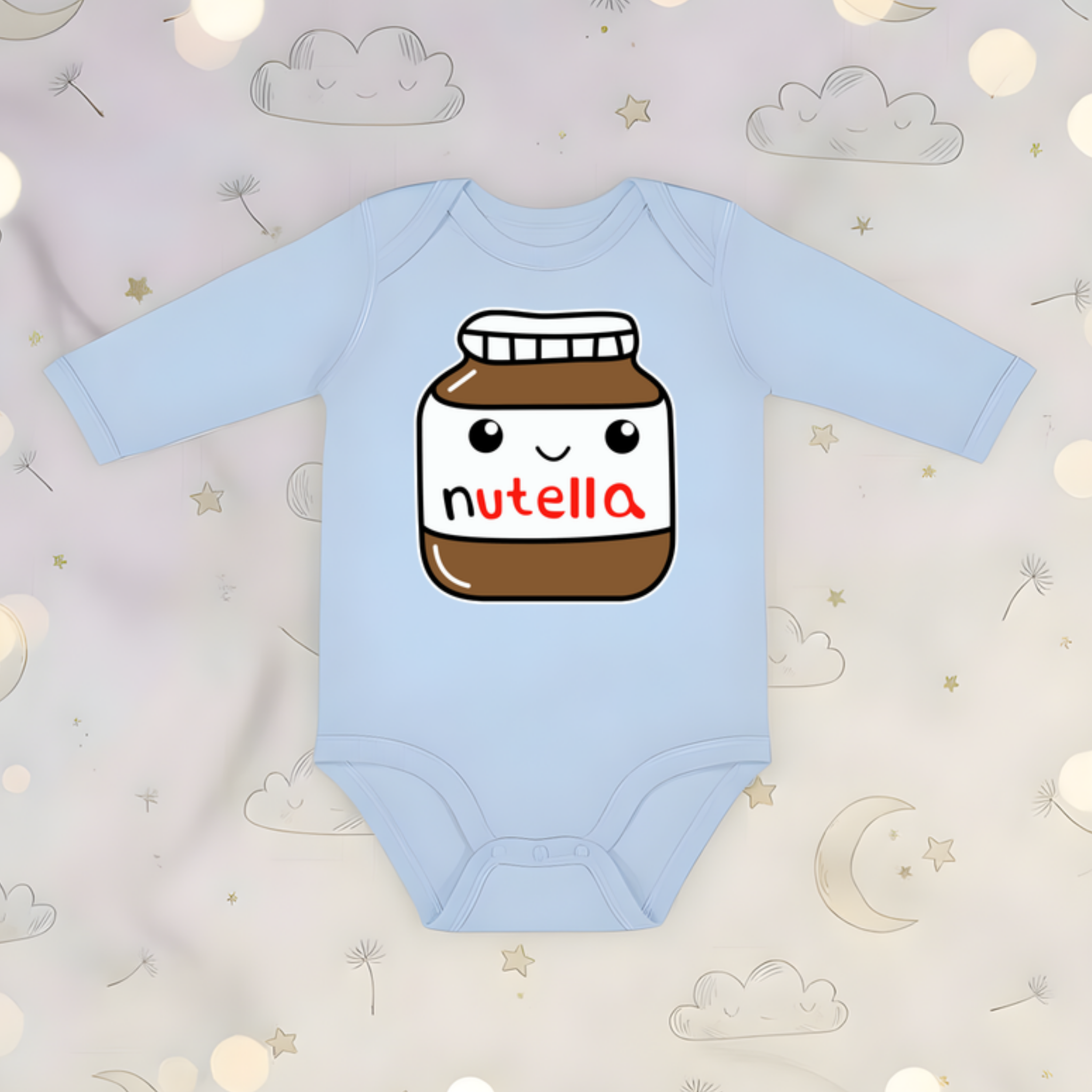 Nutella Long Sleeve Onesie