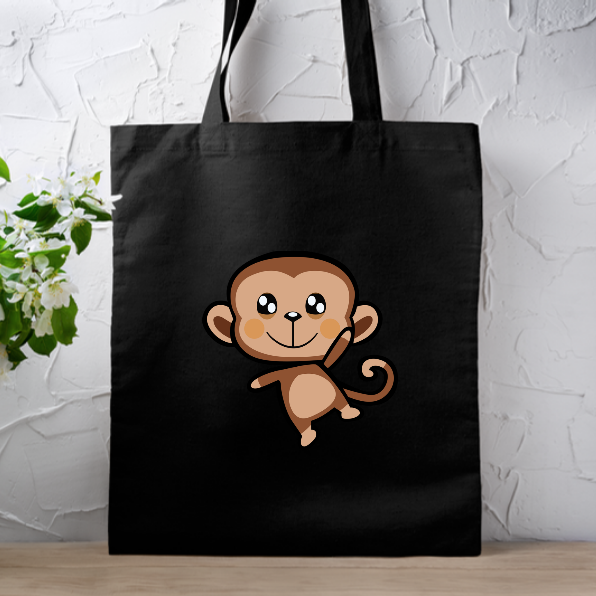 Dancing Monkey Tote Bag
