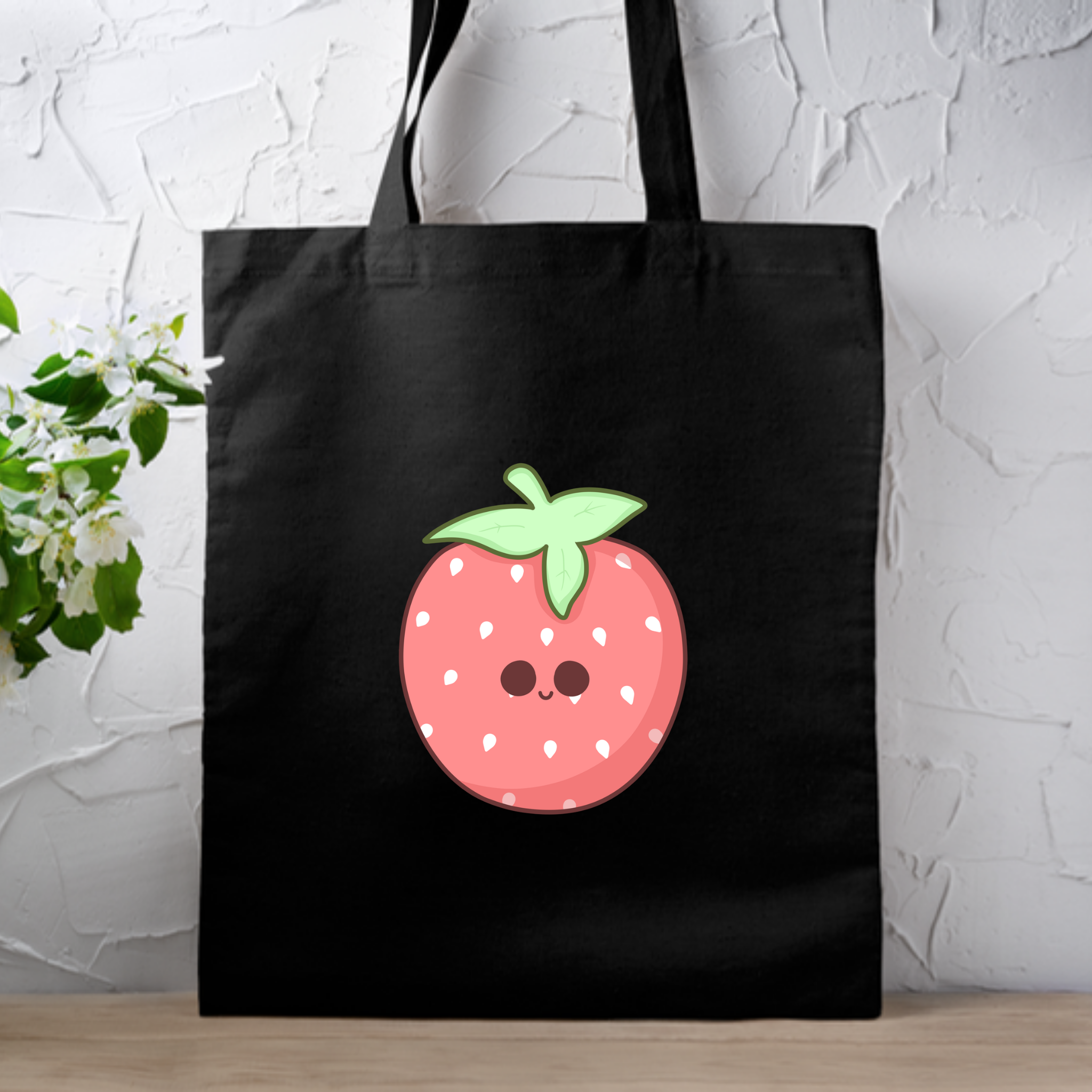 Baby Strawberry Tote Bag