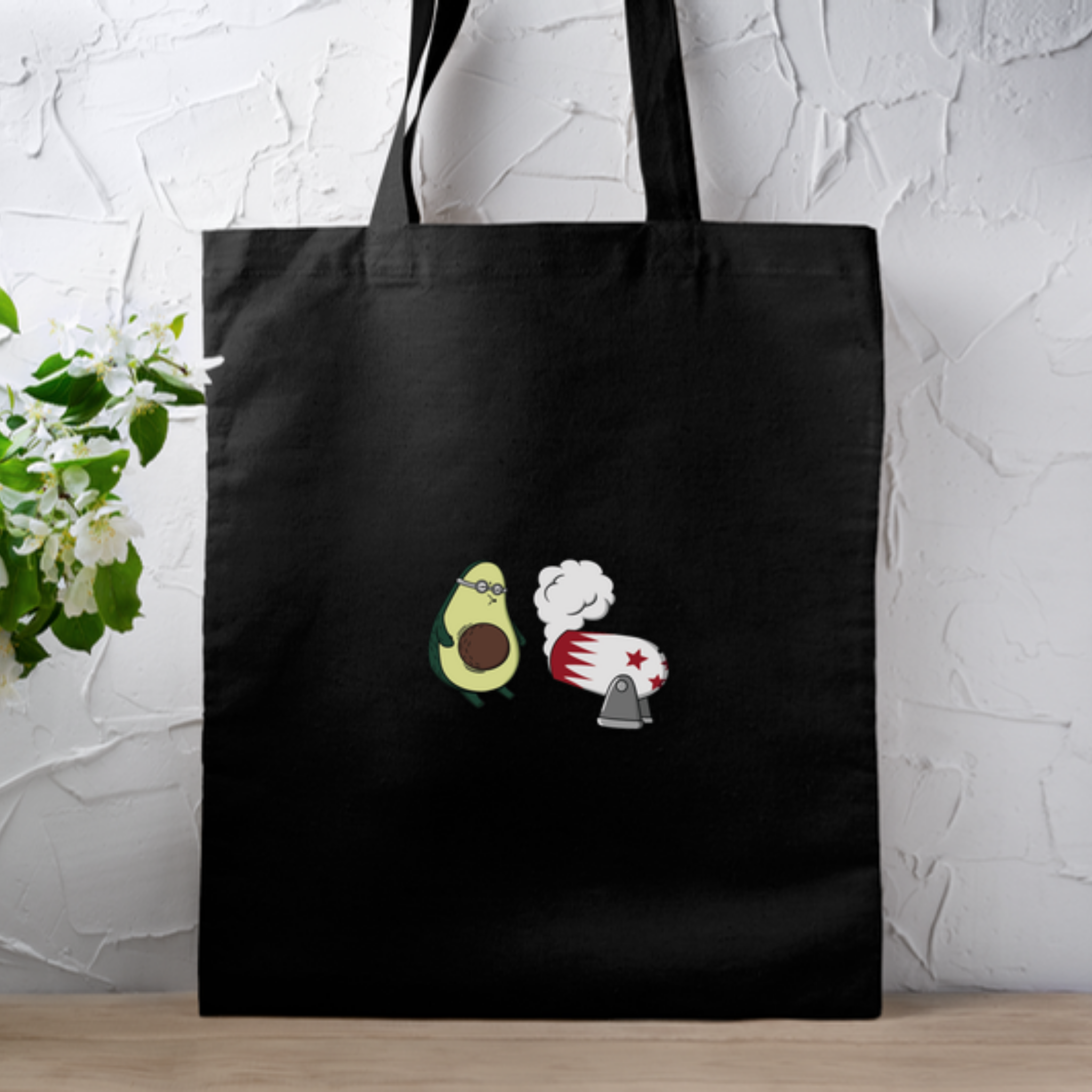 Avocado Stuntman Tote Bag
