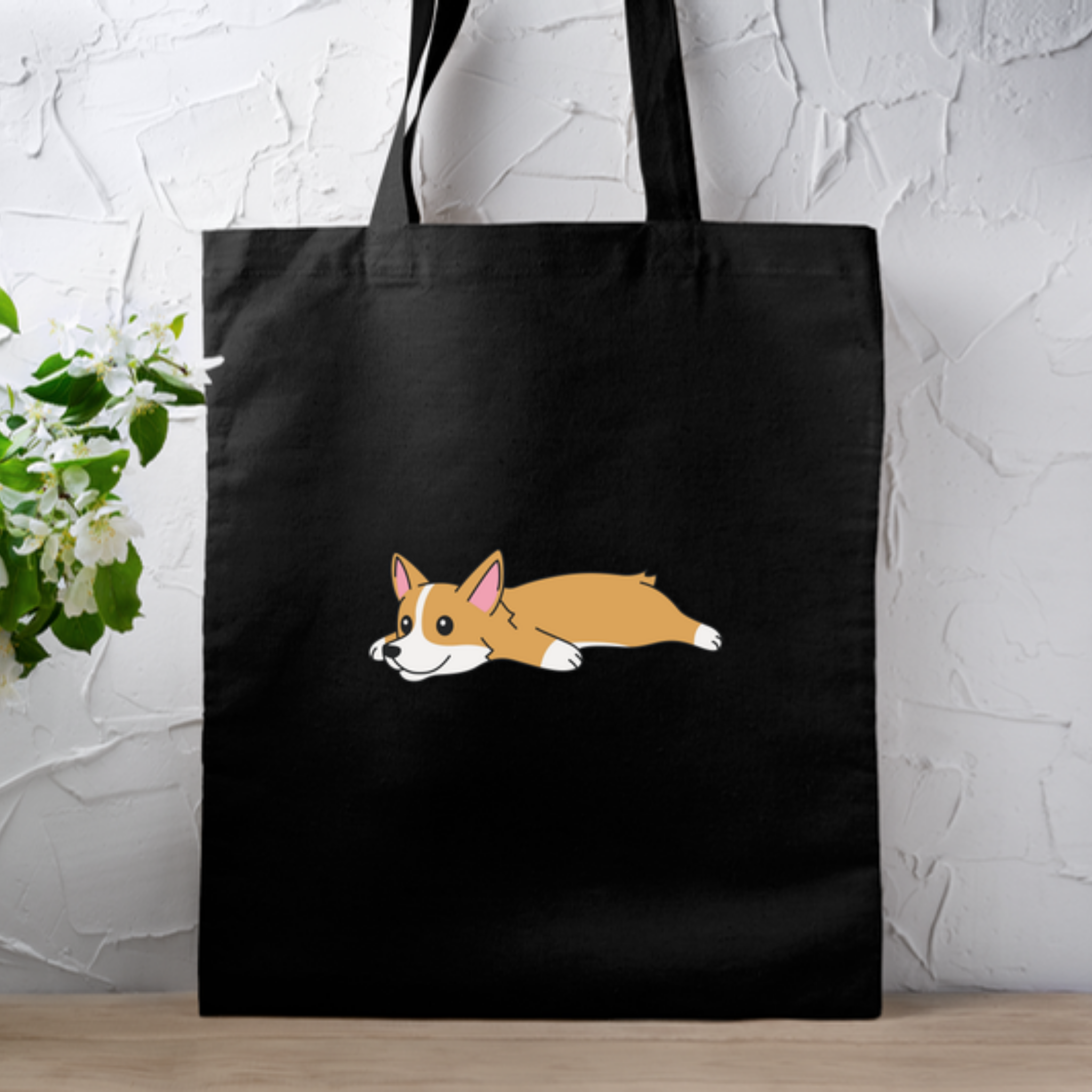 Tired Dog Tote Bag