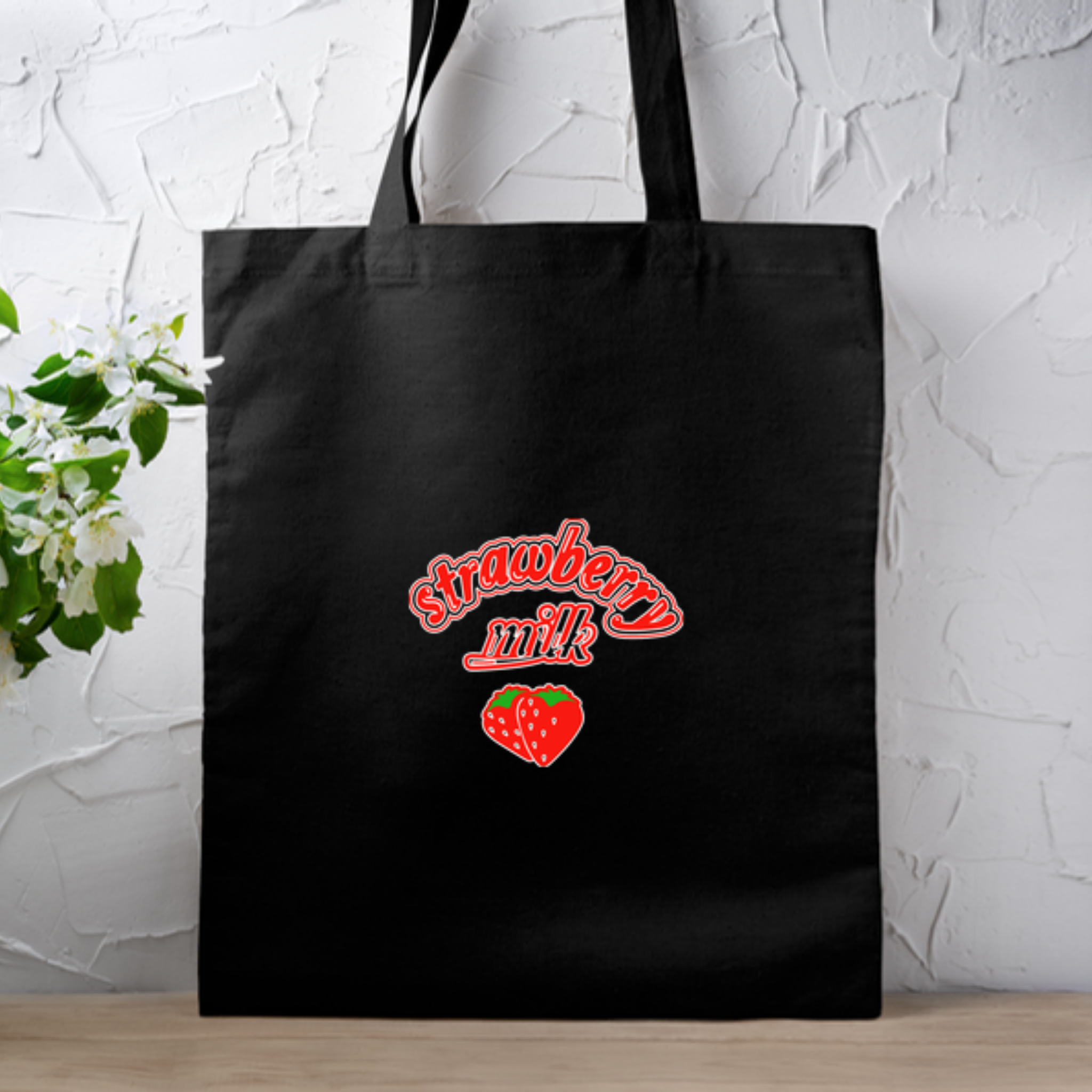 Strawberry Milk Tote Bag