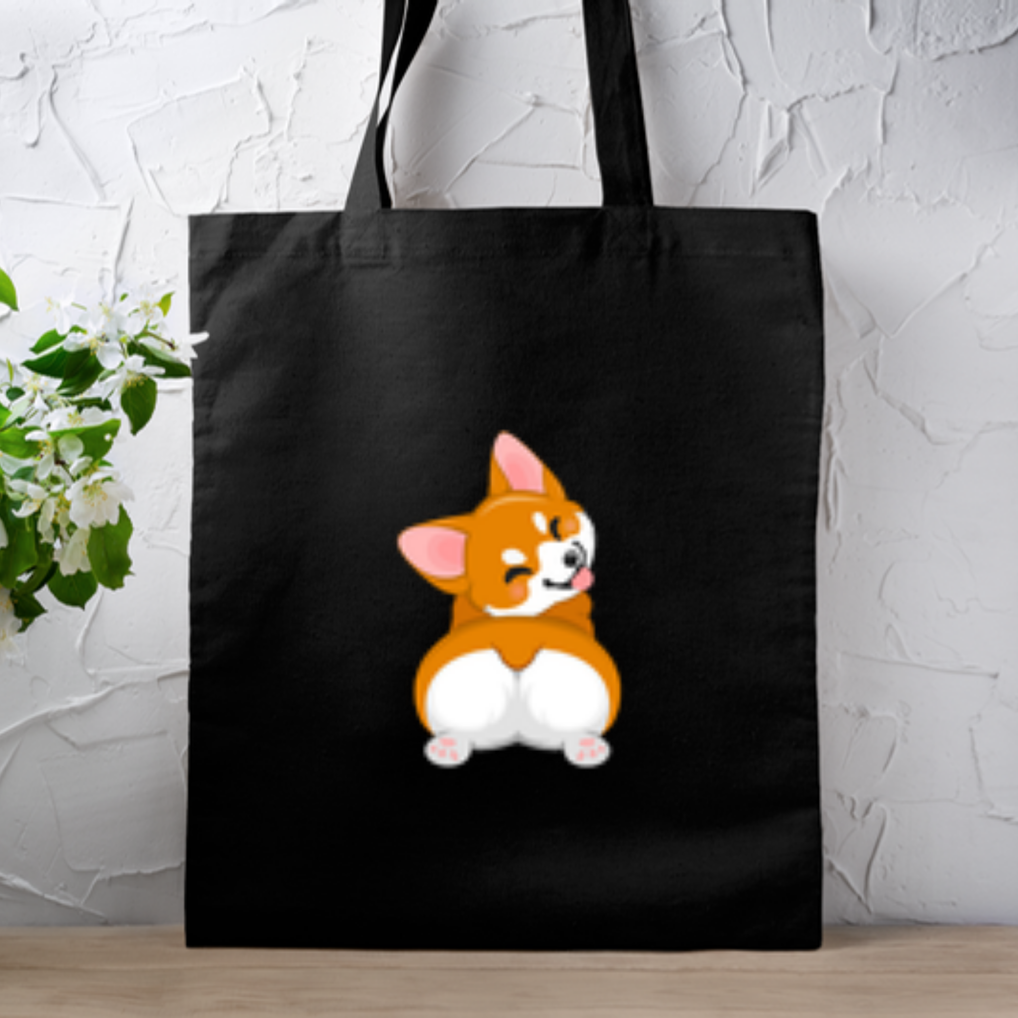 Puppy Butt Tote Bag