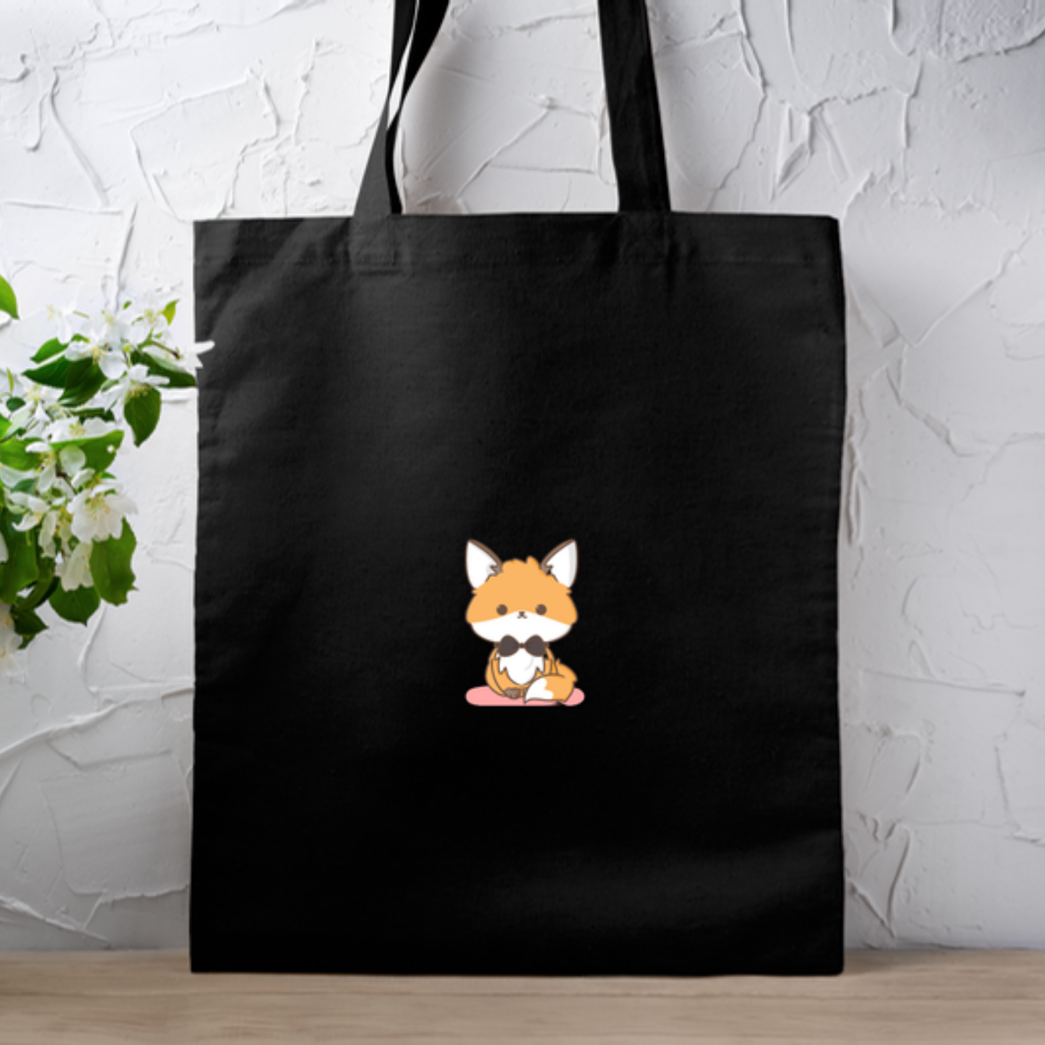 Bowtie Fox Tote Bag