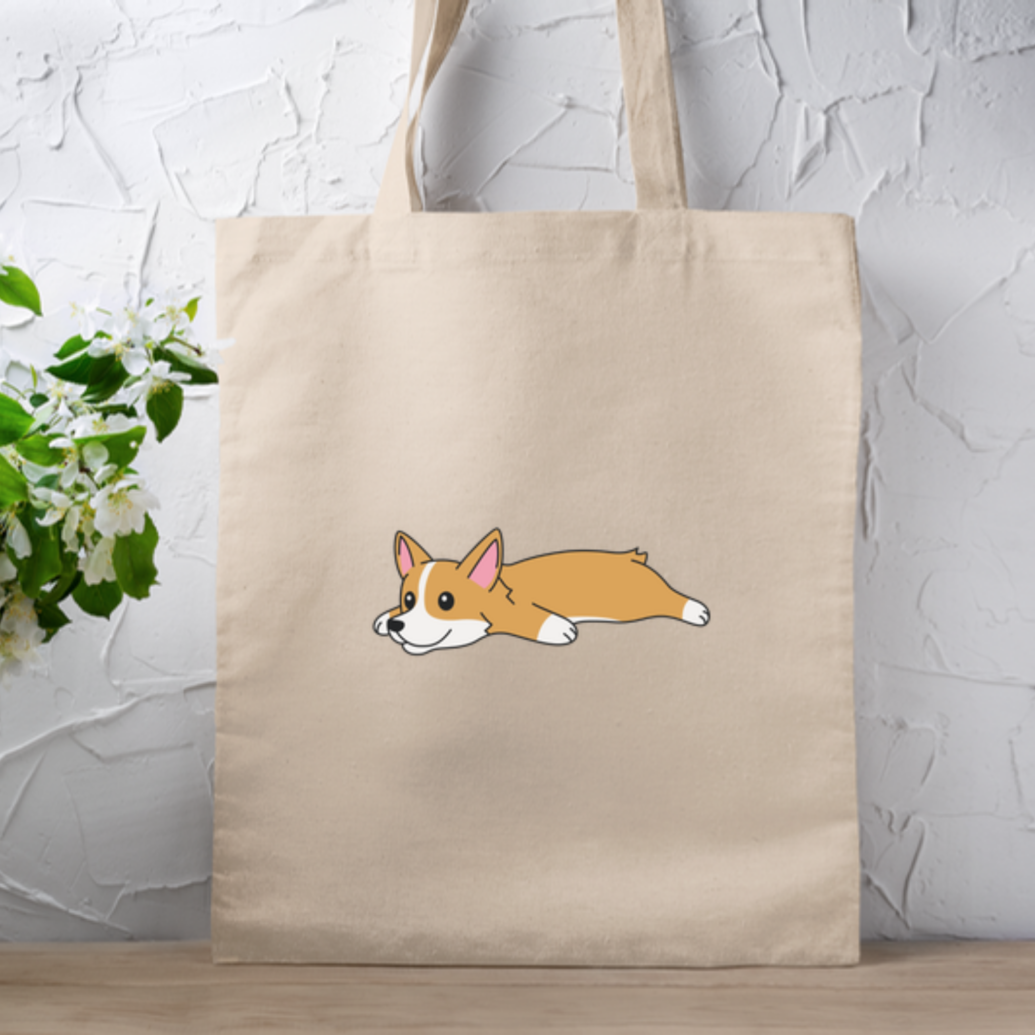 Tired Dog Tote Bag