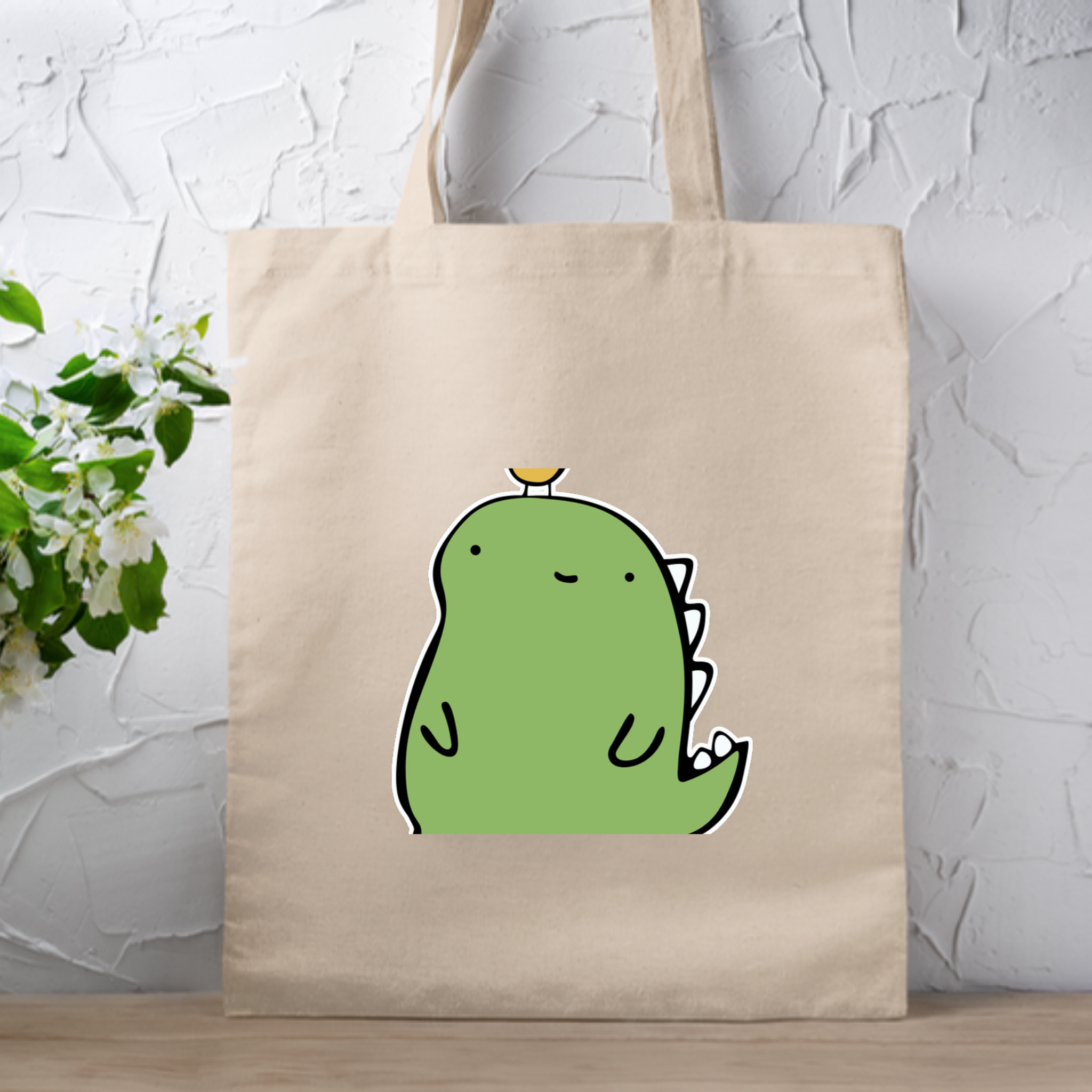 Dinosaur and Egg Tote Bag
