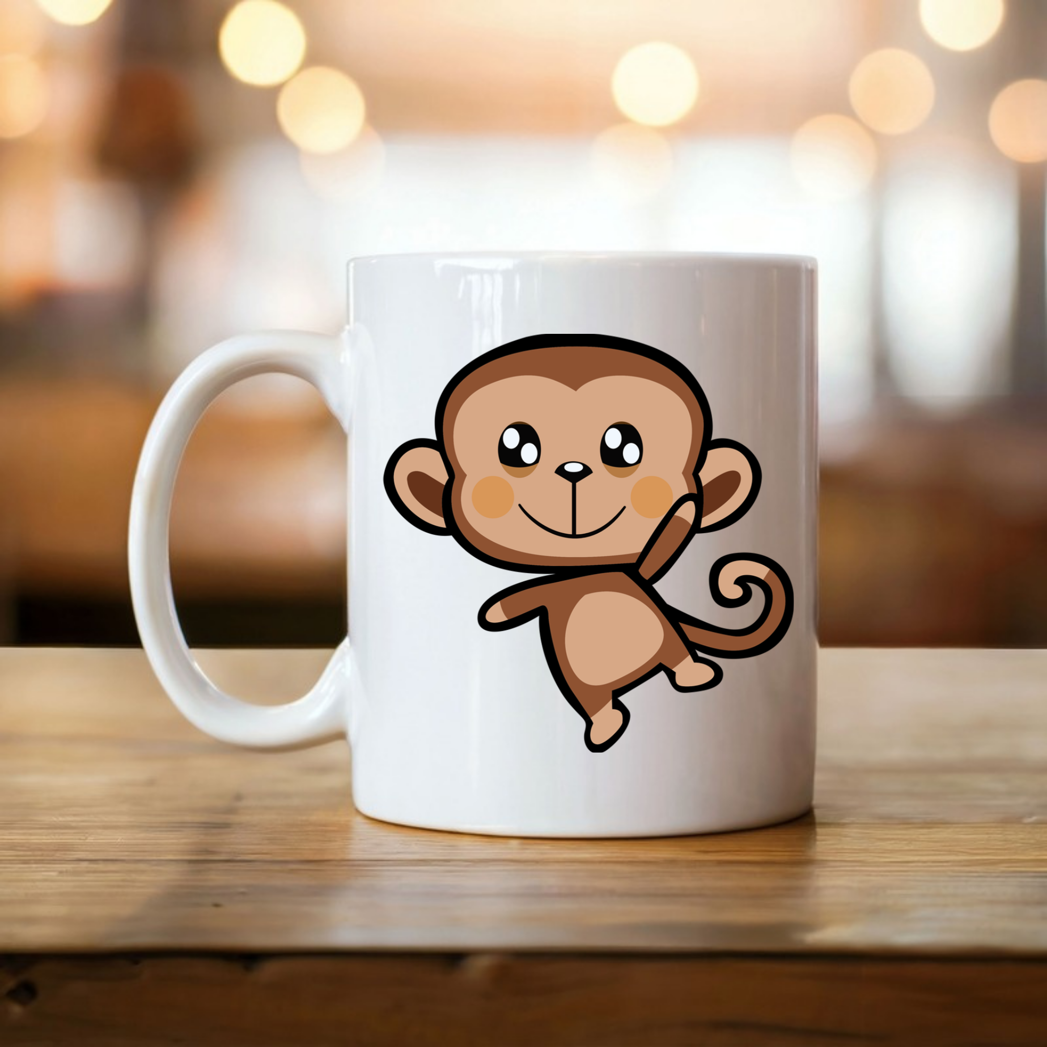 Dancing Monkey Mug