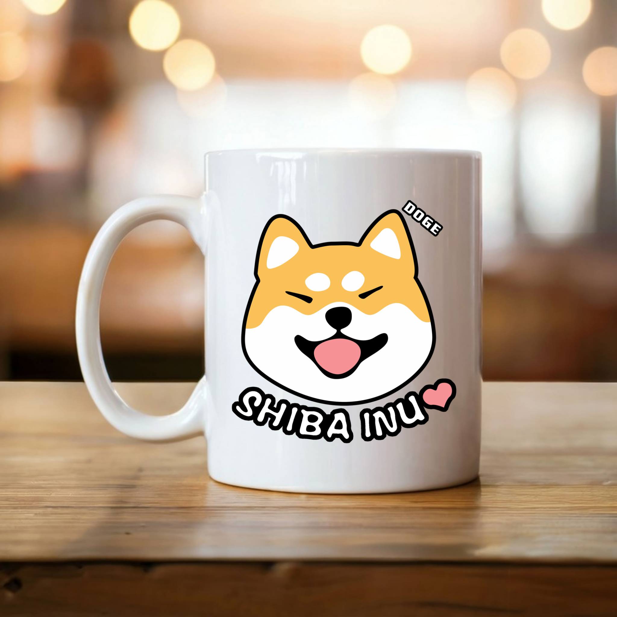 Doge Shiba Inu Face Mug